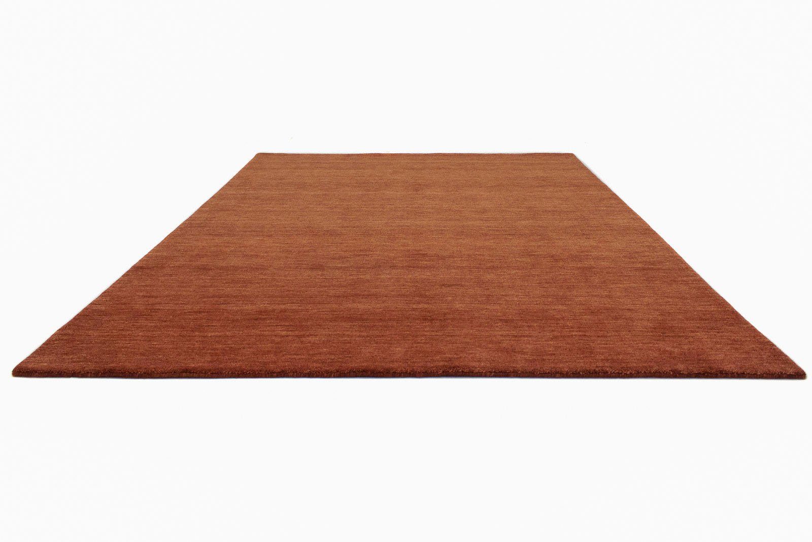 morgenland Wollen kleed Uni - Gabbeh tapijt - Softy Gabbeh look, uni kleuren, 100% wol, zeer zachte pool, woonkamer