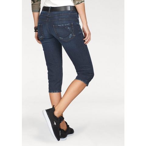 KangaROOS Capri jeans in 7/8-lengte met destroyed details