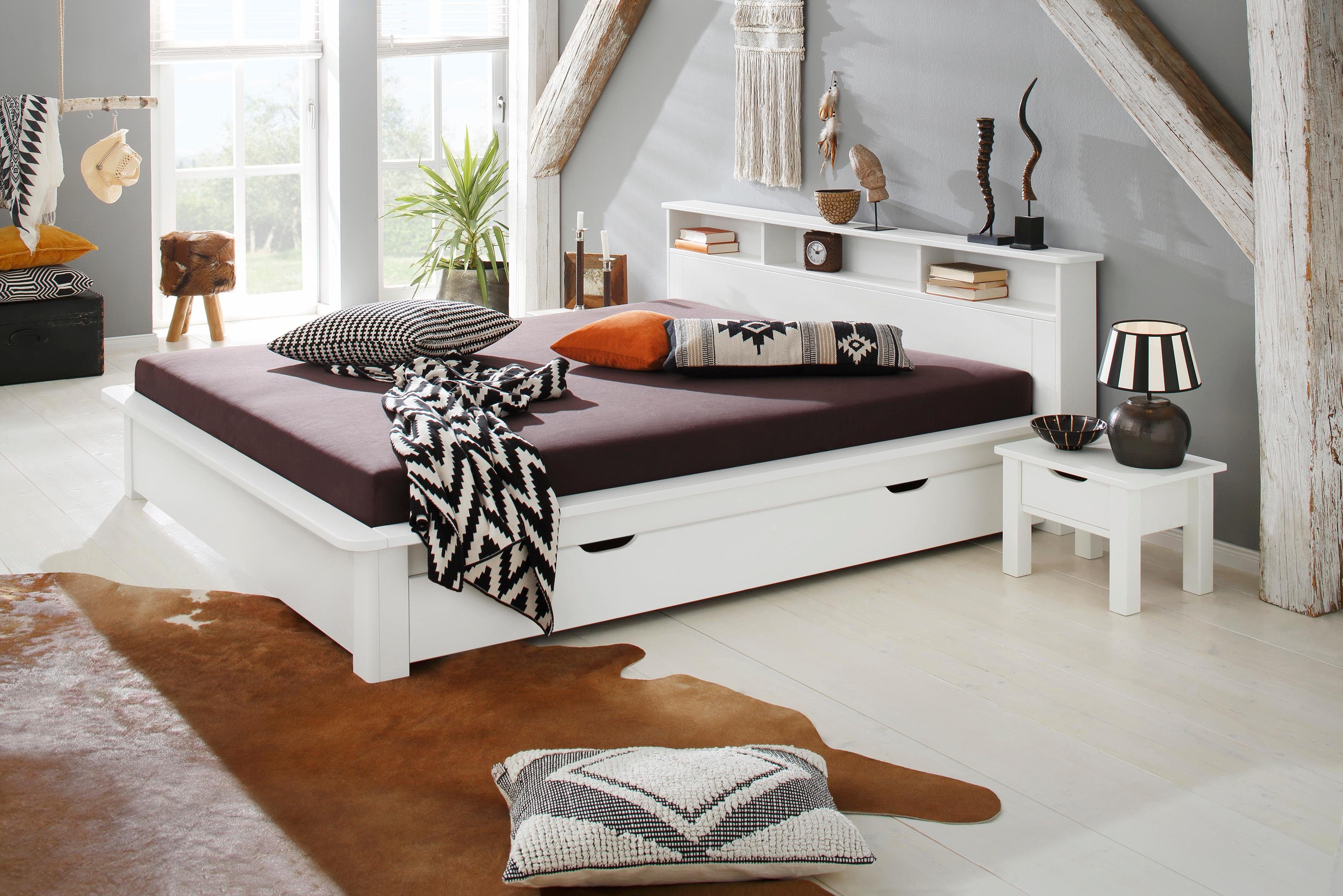 Home affaire Lade "KERO " passend bij het massief houten bed kero, breedte 192 cm