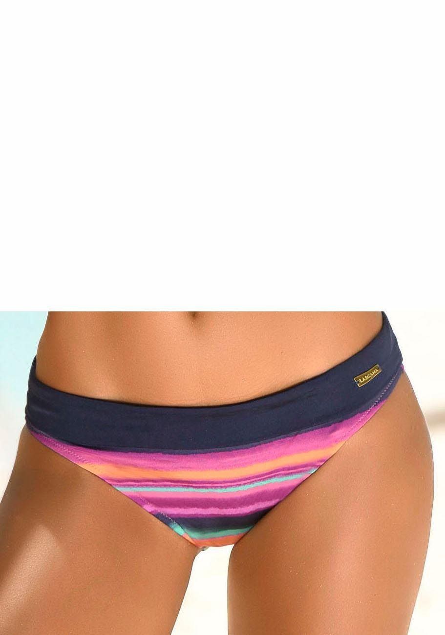 Lascana Bikinibroekje Rainbow met omslagband