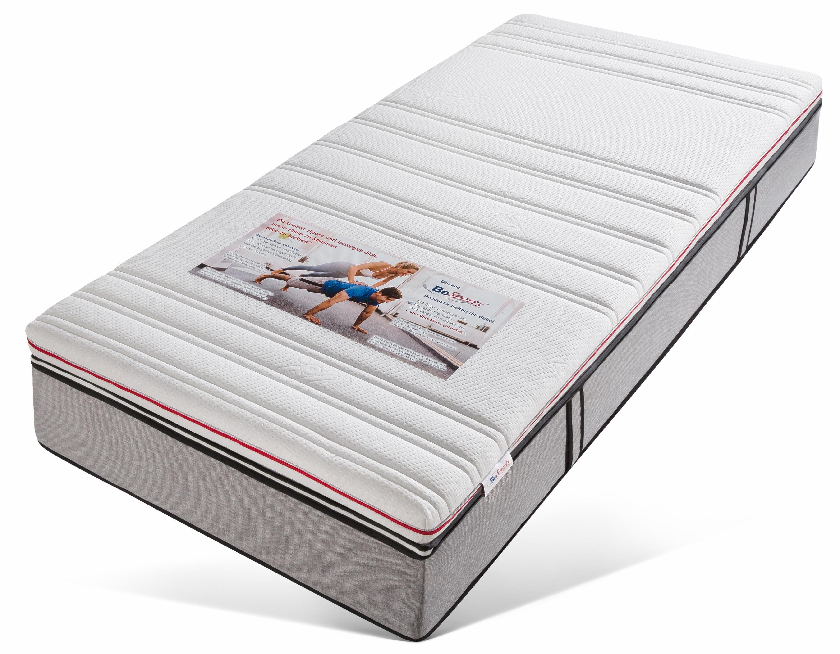 Beco Topmatras Hydrux 4 Seasons met winter- en zomerzijde (1 stuk) topmatrassen maat 80 cm x 200 cm x 9 cm wit