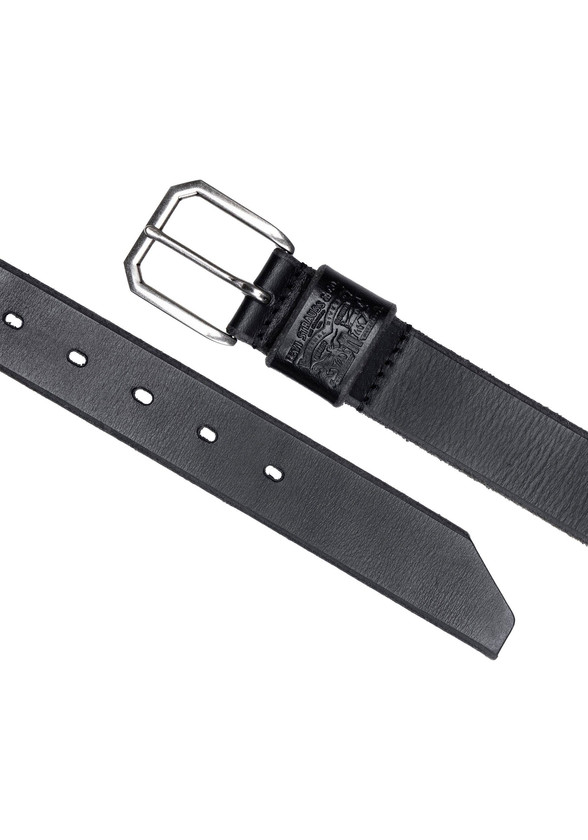 Levi's® Leren riem WIDE LOOP TWO HORSE BELT