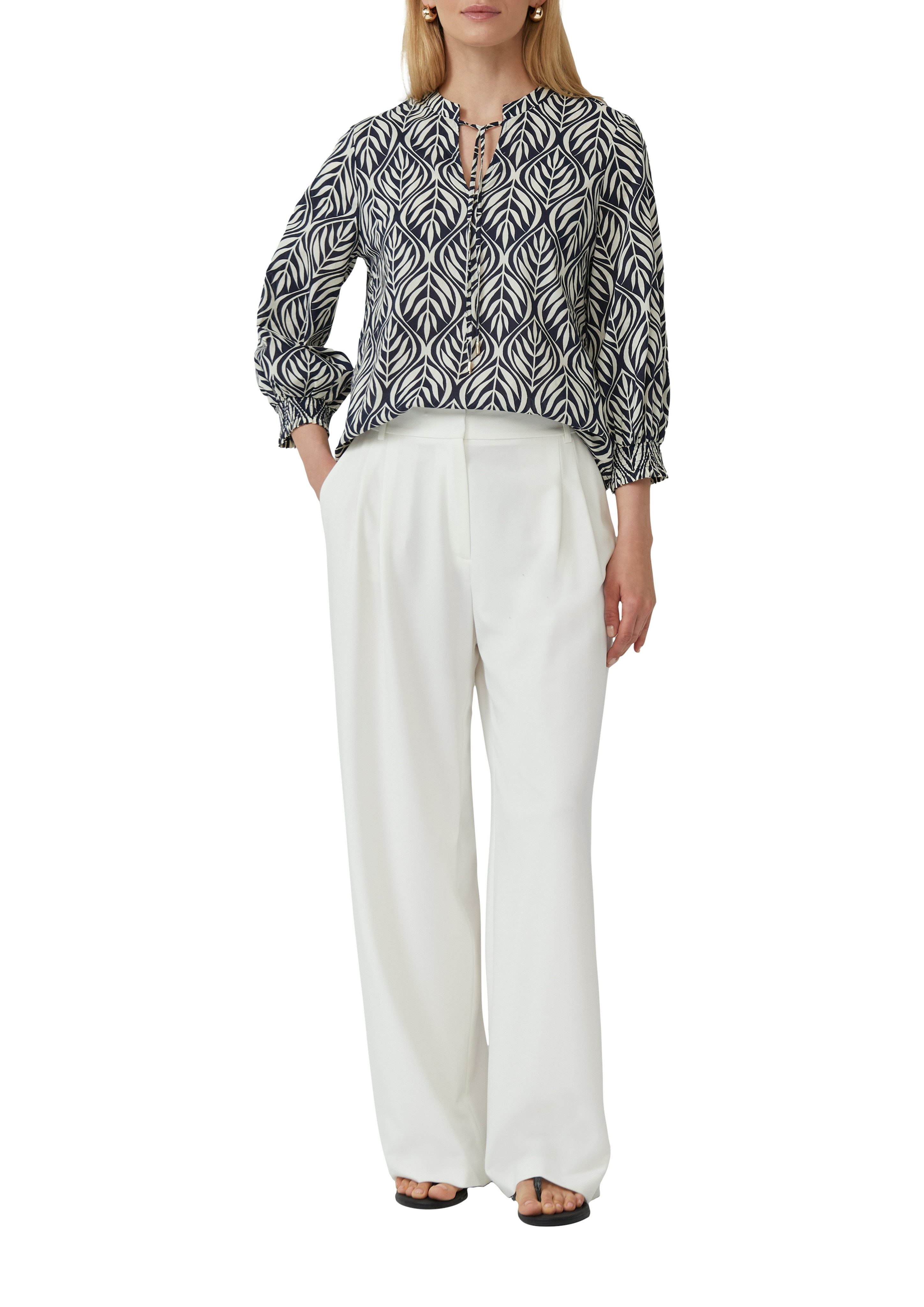 s.Oliver BLACK LABEL Blouse met lange mouwen