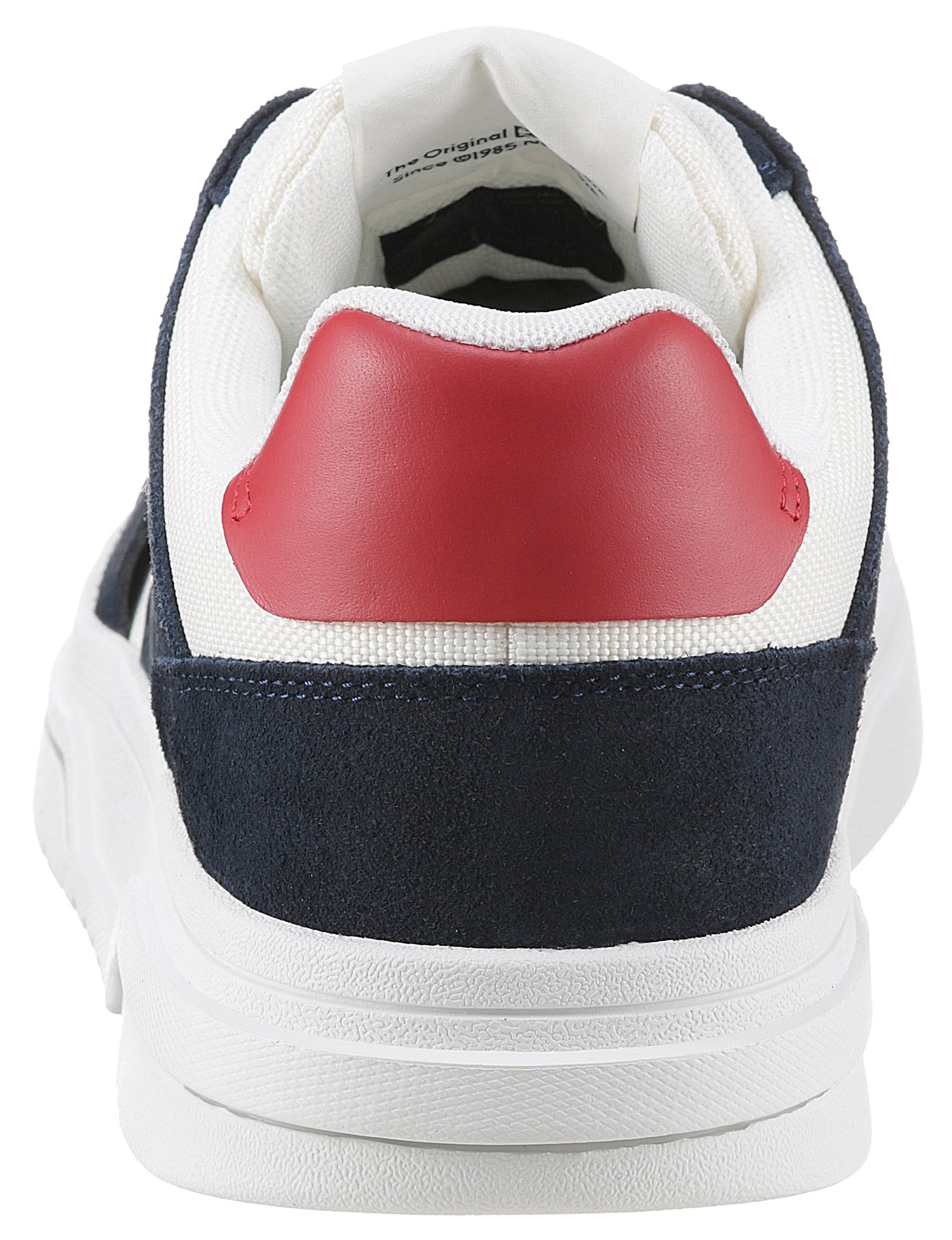 TOMMY JEANS Sneakers THE BROOKLYN MIX MAT. vrijetijdsschoen, lage schoen, veterschoen met zijlogo