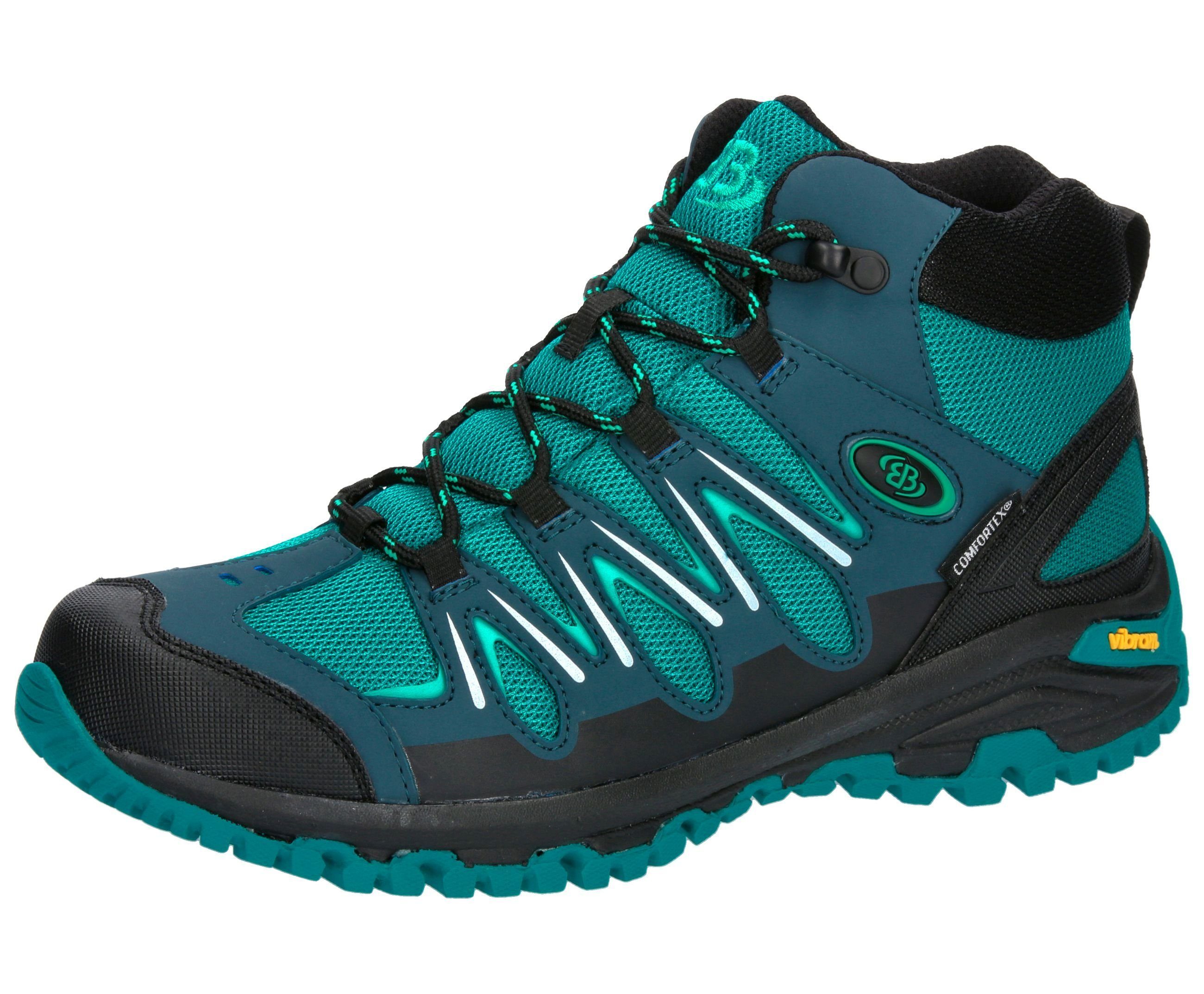 BRÜTTING Outdoorschoenen Outdoorlaarzen Expedition Mid dames schoenen maat 36 EU groen