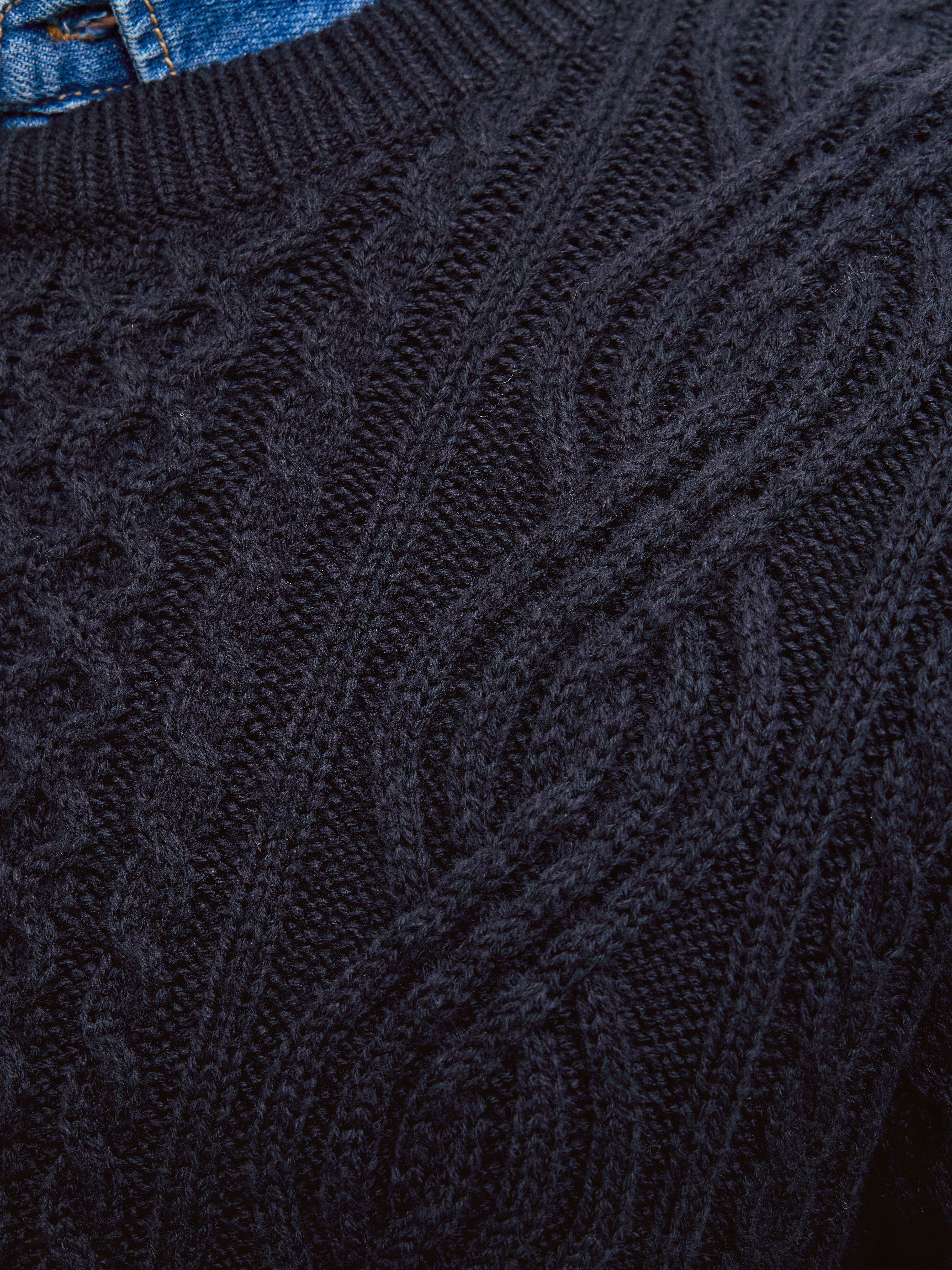 Jack & Jones Gebreide trui JPRBLUSEAN KNIT CABLE CREW NECK SN