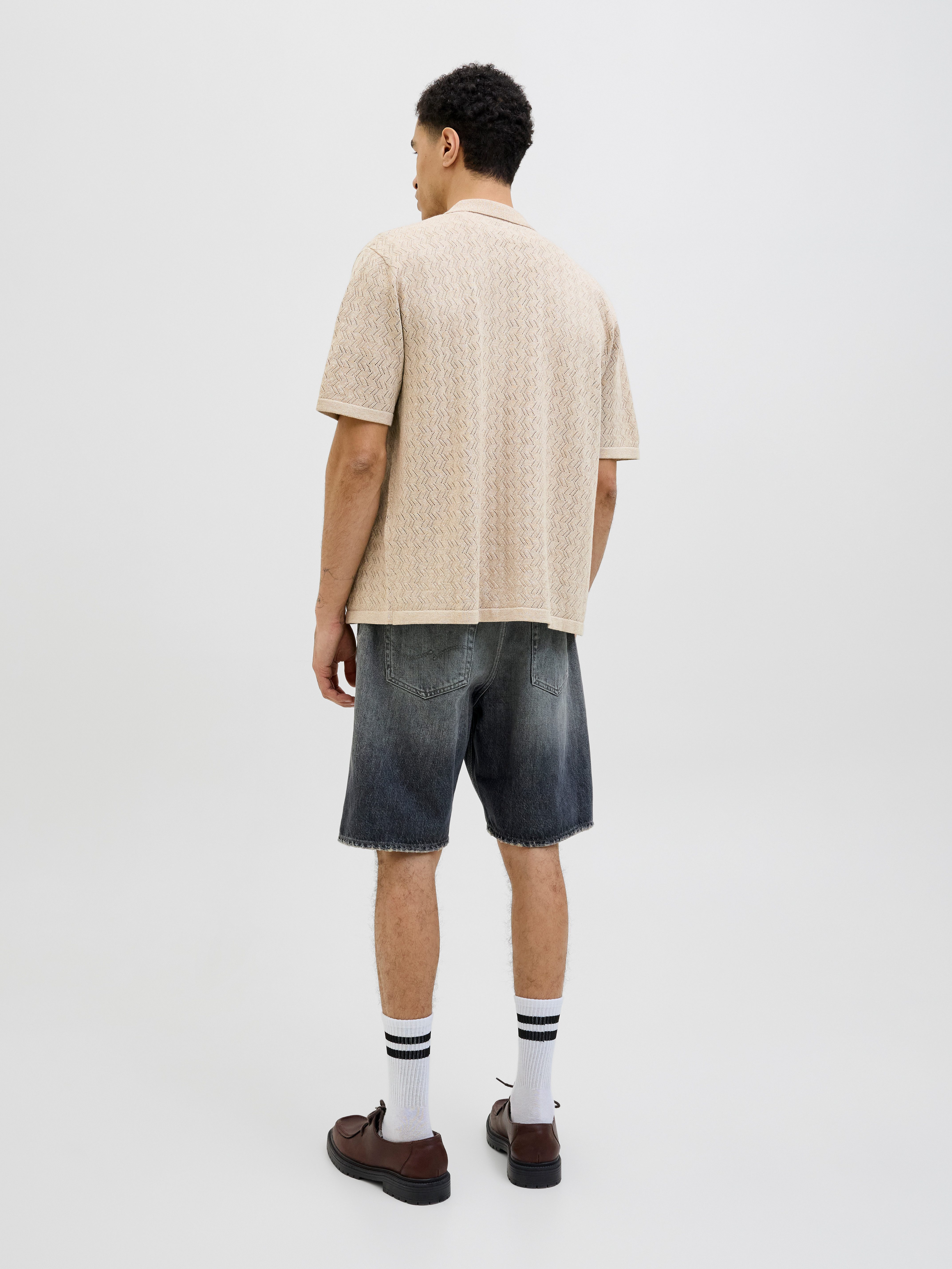 Jack & Jones Trui met polokraag JORTYLER KNIT SS POLO SN