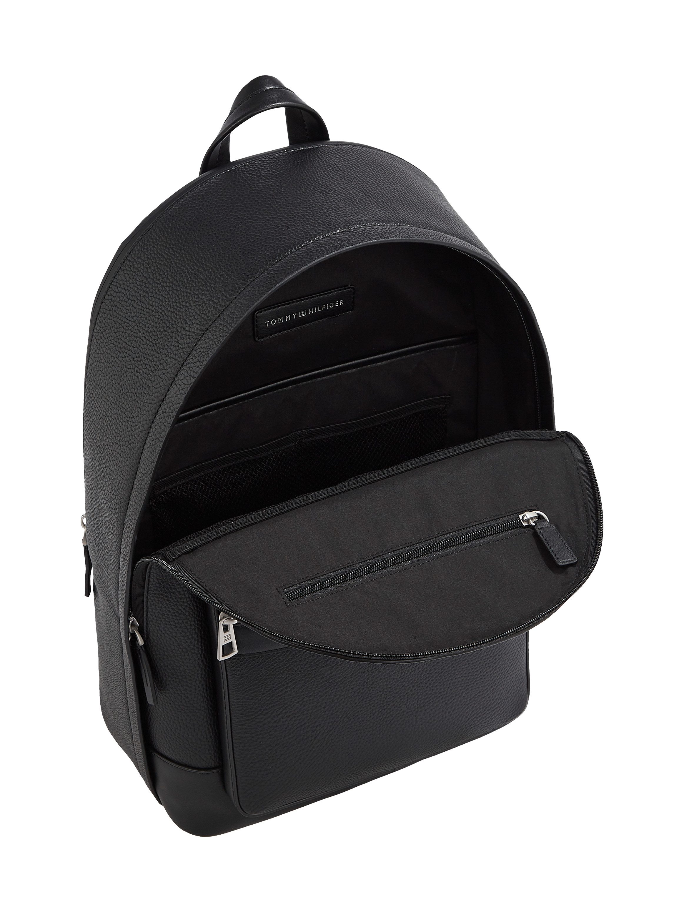 Tommy Hilfiger Rugzak TH CENTRAL BACKPACK , heren, vrijetijdsrugzak, werkrugzak met veel vakken