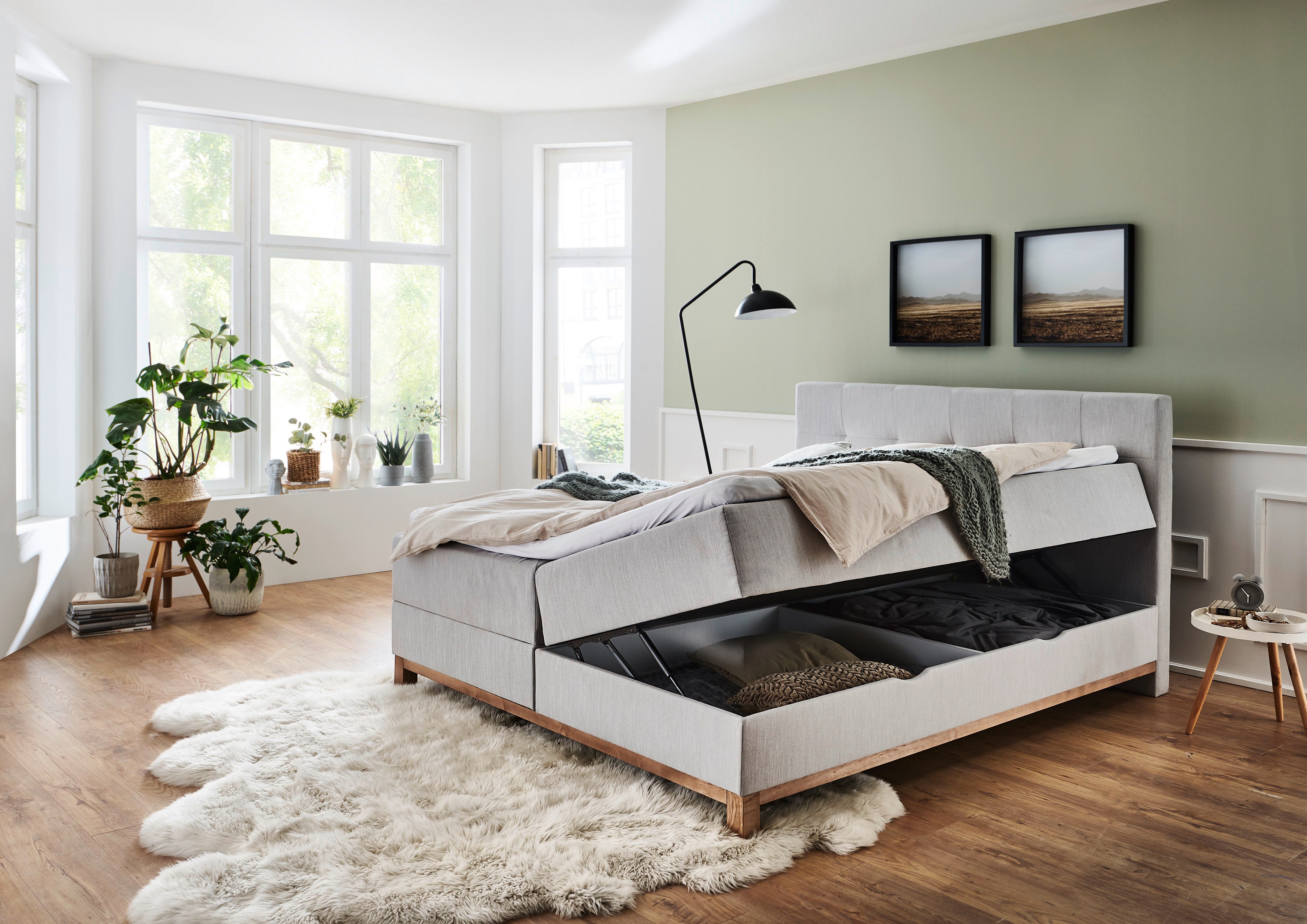 meise.möbel Boxspring Catania met bedkist en topmatras