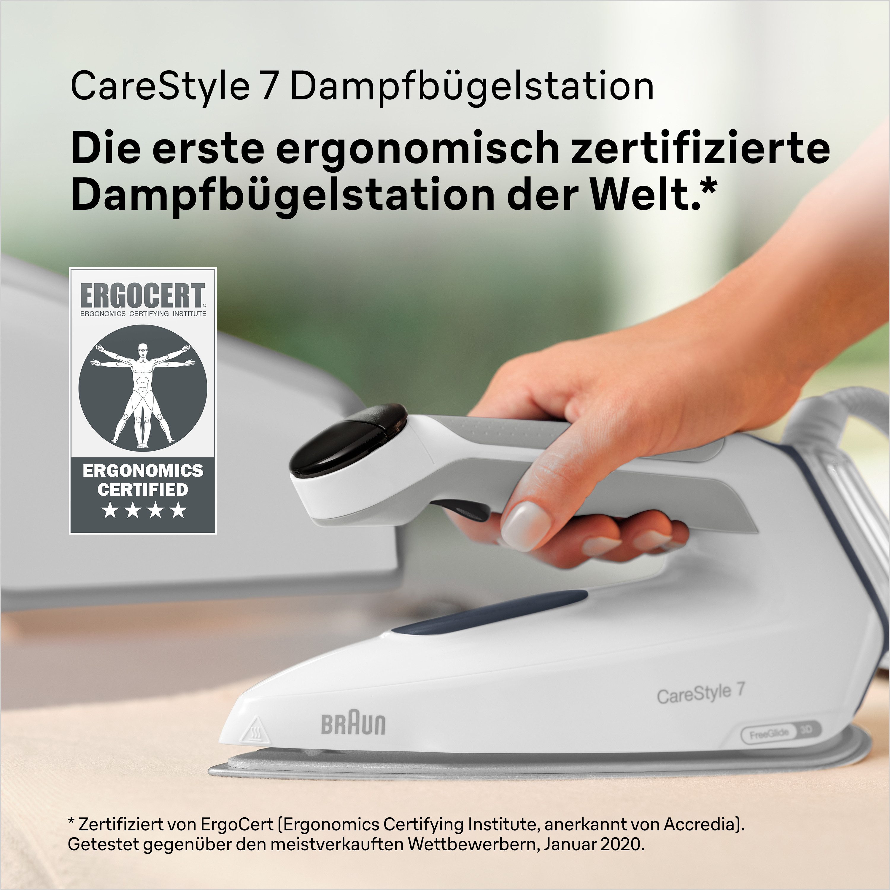 Braun Stoomstrijkstation CareStyle 7 IS7262GY