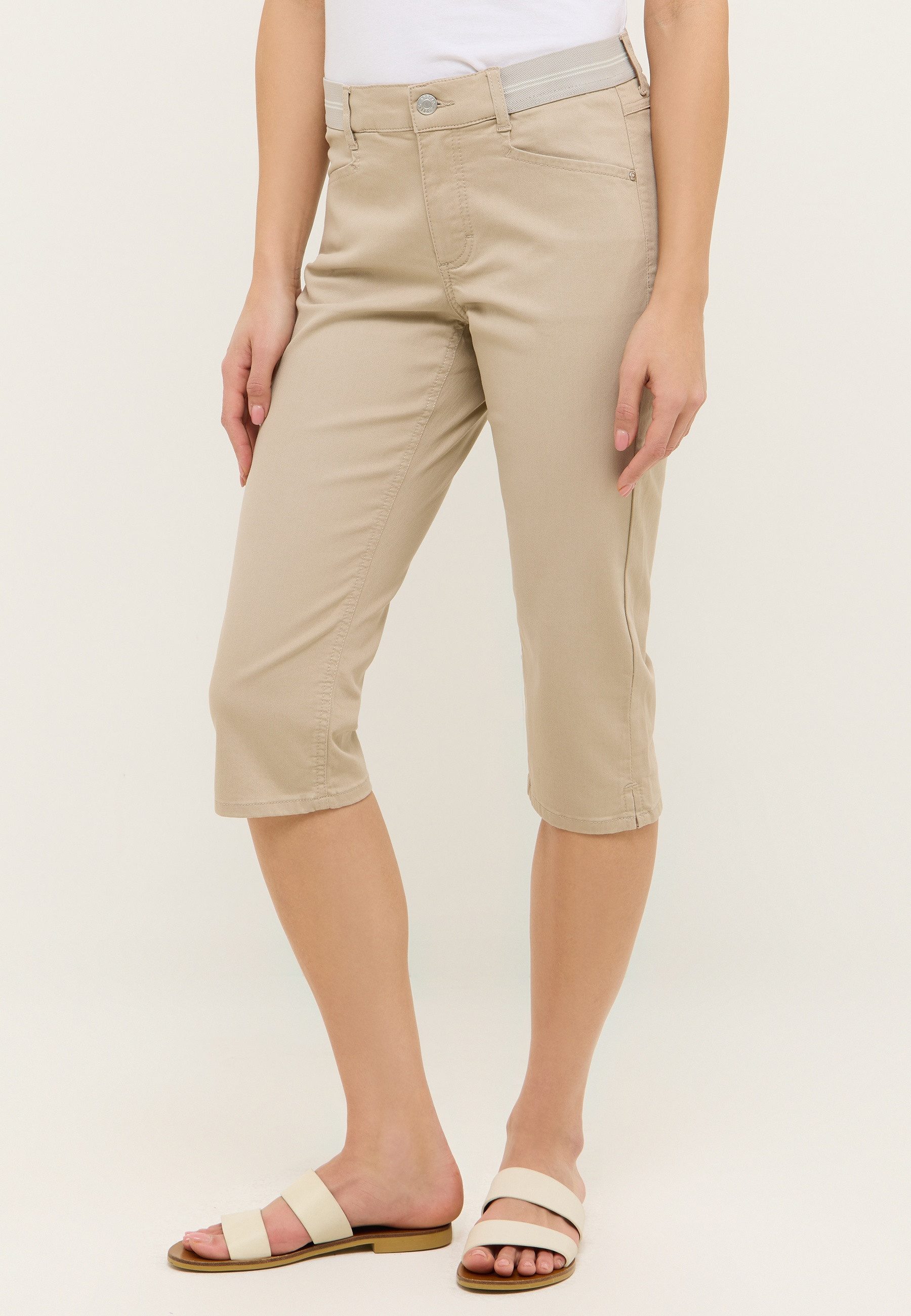 ANGELS Capri jeans ANACAPRI SPORTY met elastische tailleband
