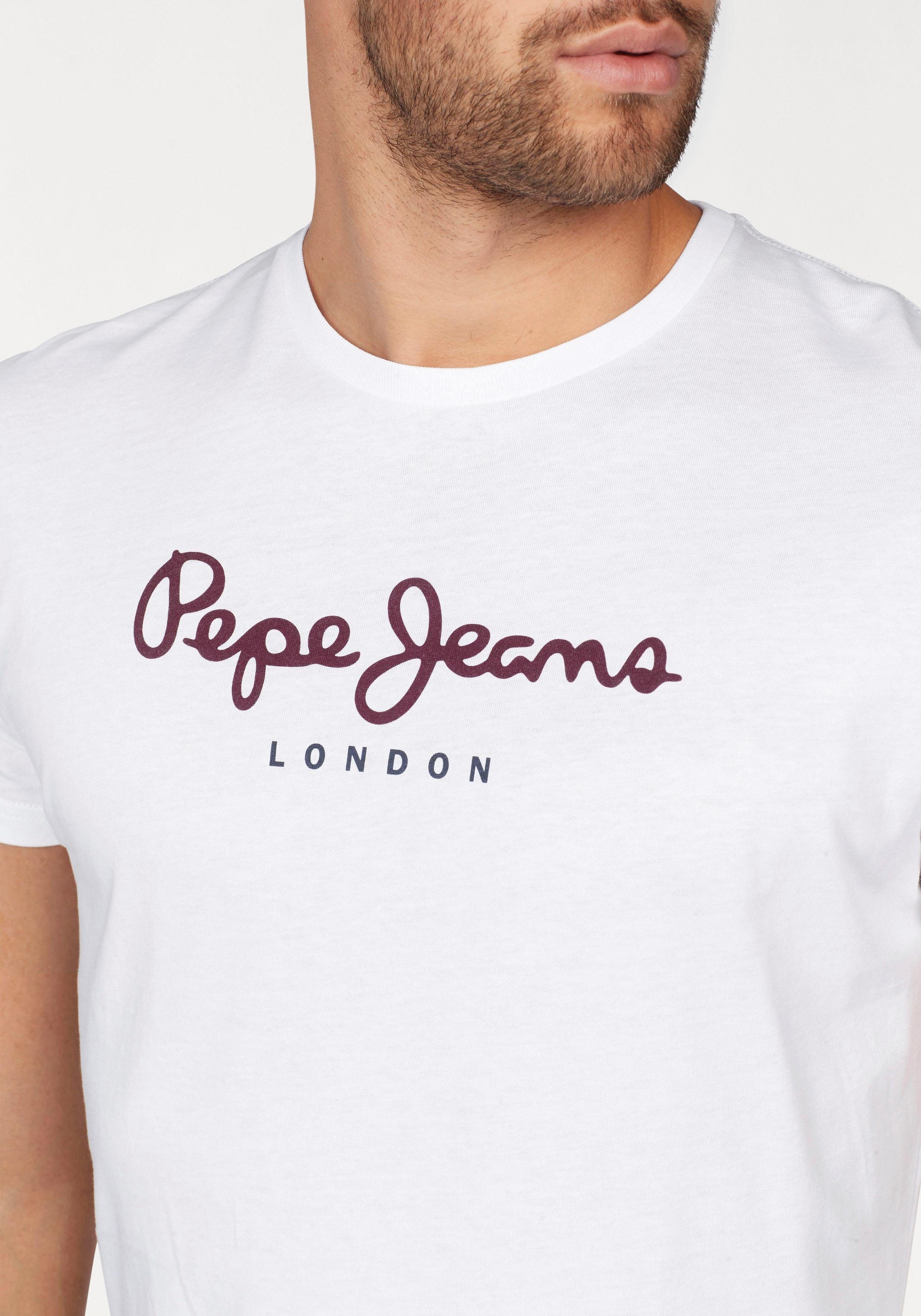 Pepe Jeans Shirt met ronde hals EGGO