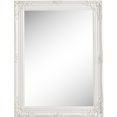 home affaire sierspiegel antiek decoratieve spiegel met houten lijst (1 stuk) wit