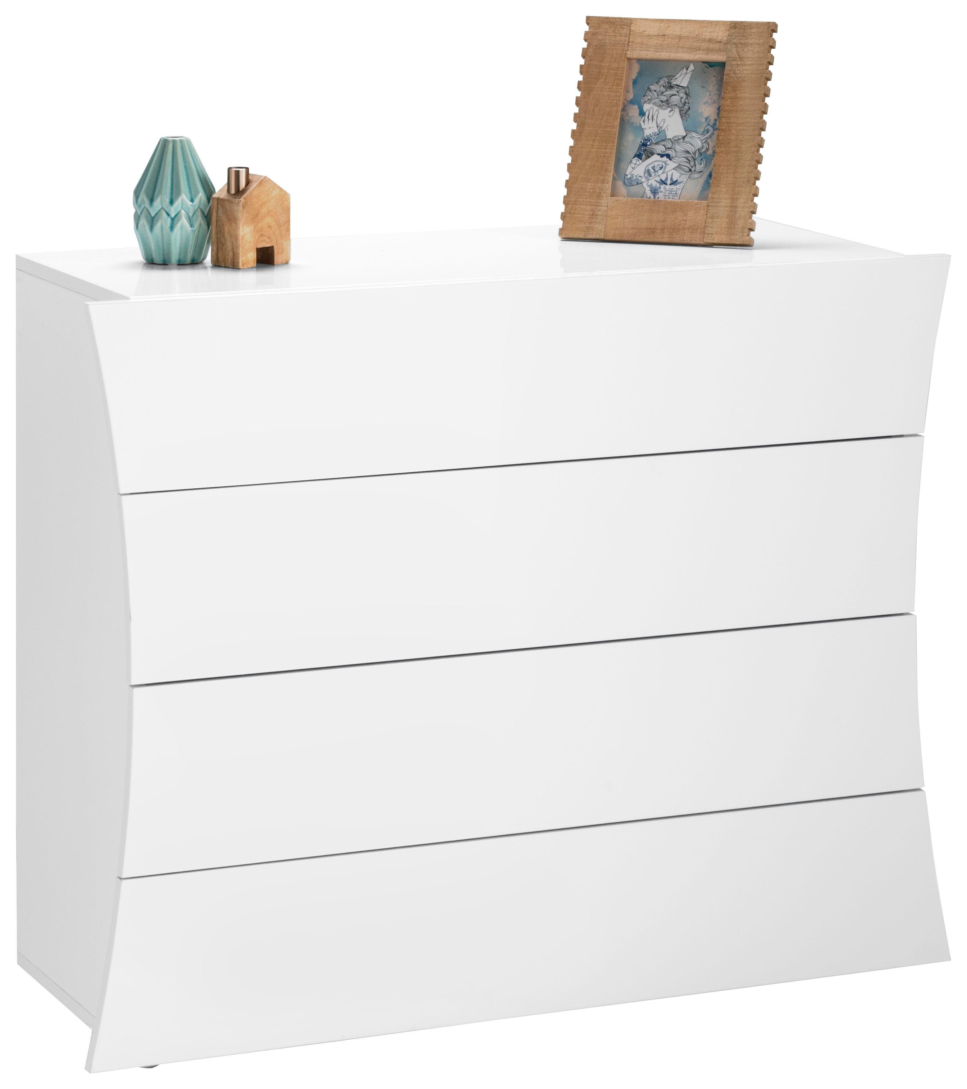 INOSIGN Kast Arco Breedte 90-130 cm dressoirs maat 105x40x81,5 cm wit