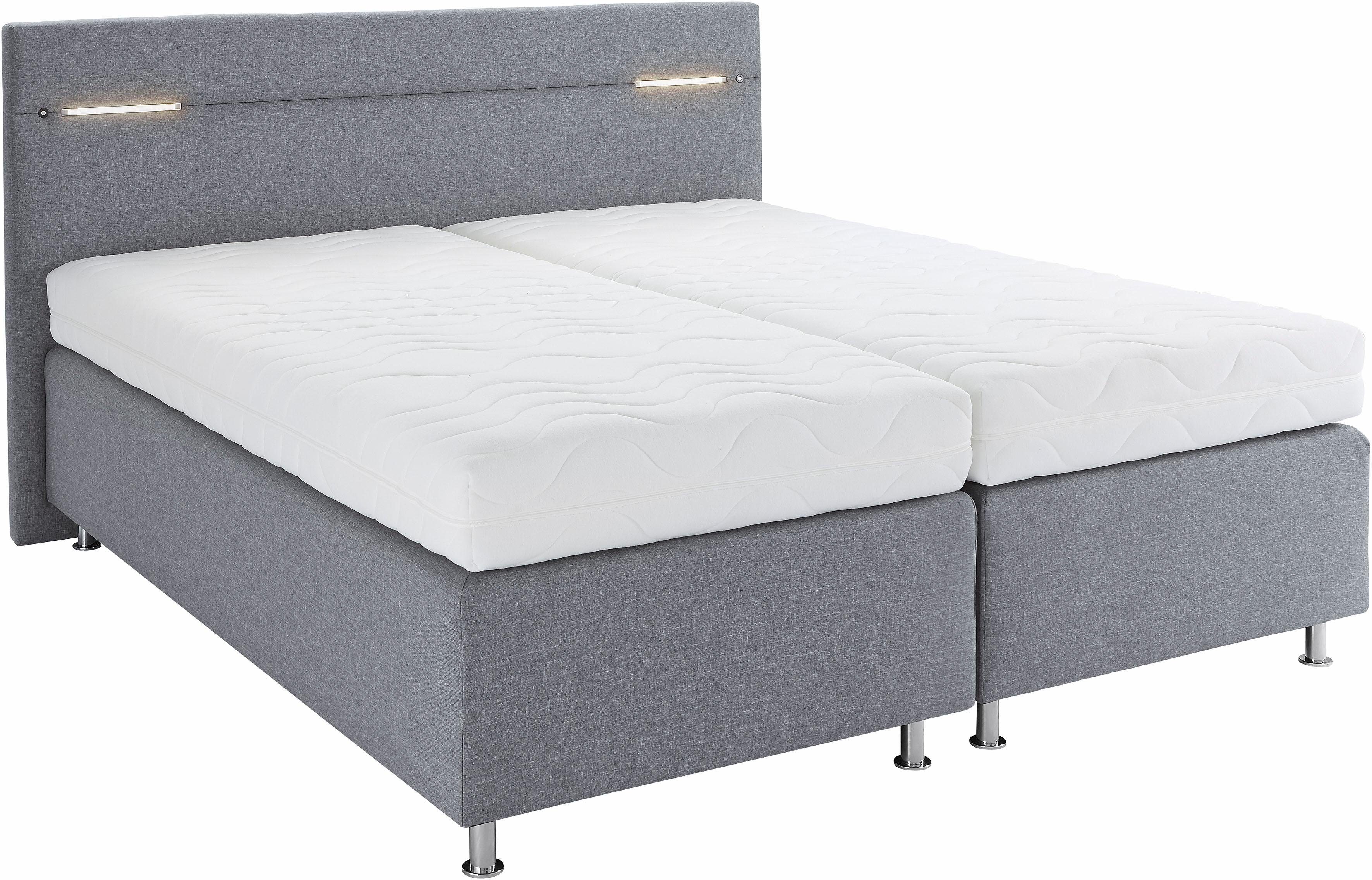 Westfalia Polsterbetten Boxspring naar keuze met ledverlichting