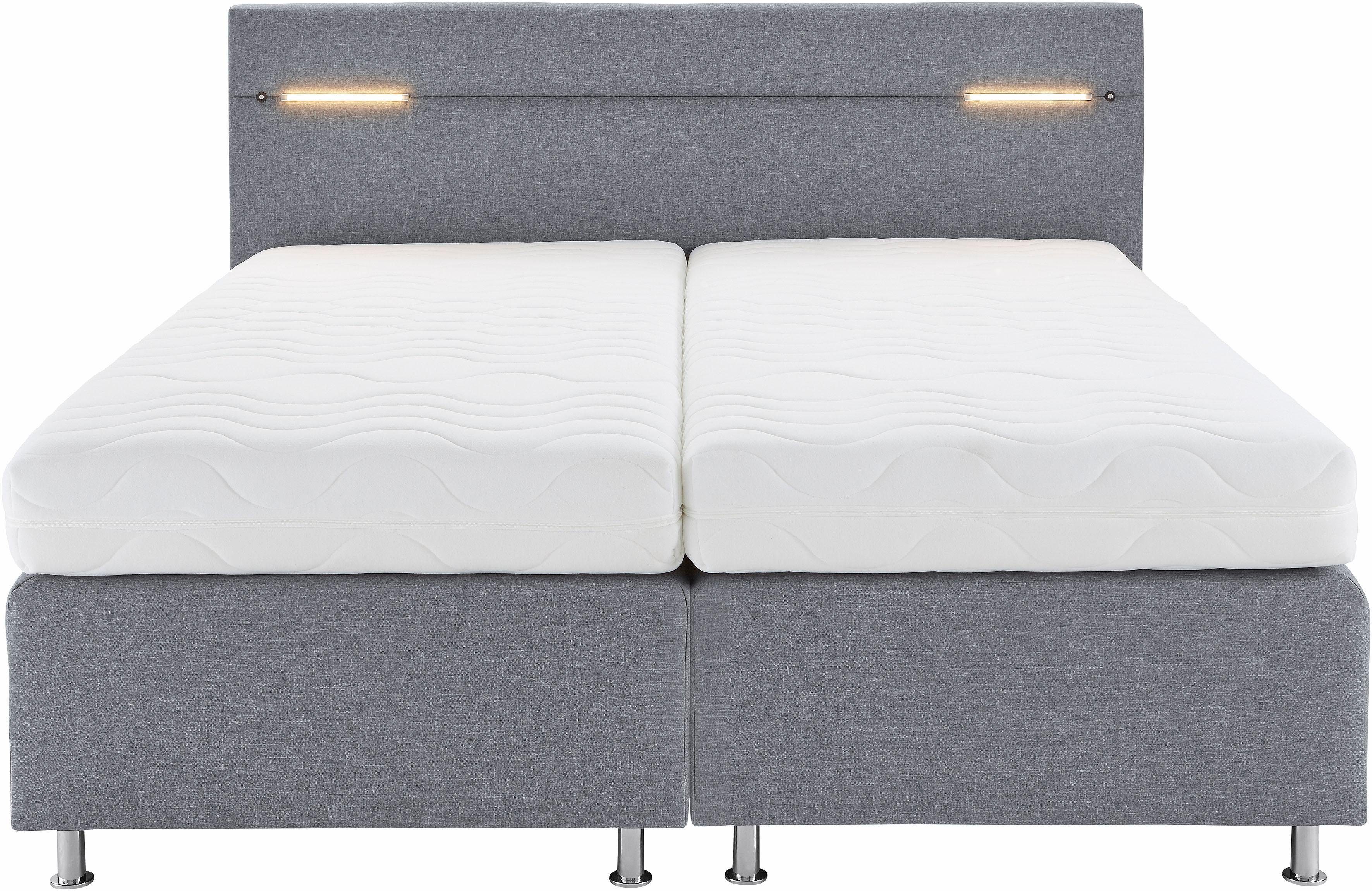 Westfalia Polsterbetten Boxspring naar keuze met ledverlichting