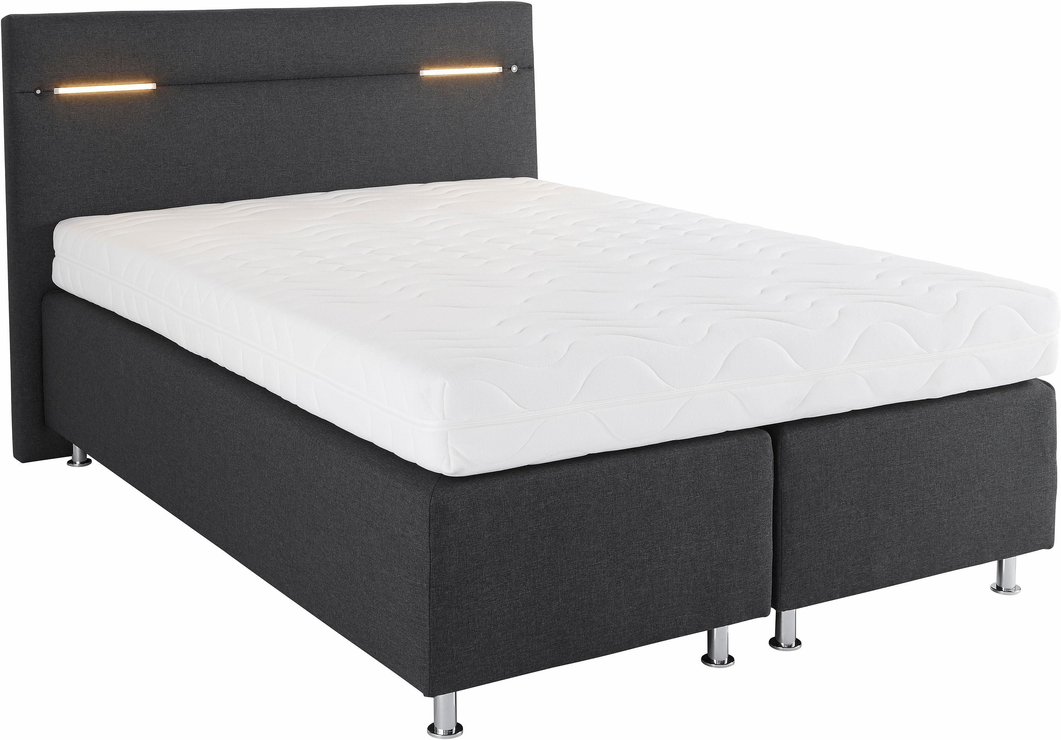 Westfalia Polsterbetten Boxspring naar keuze met ledverlichting
