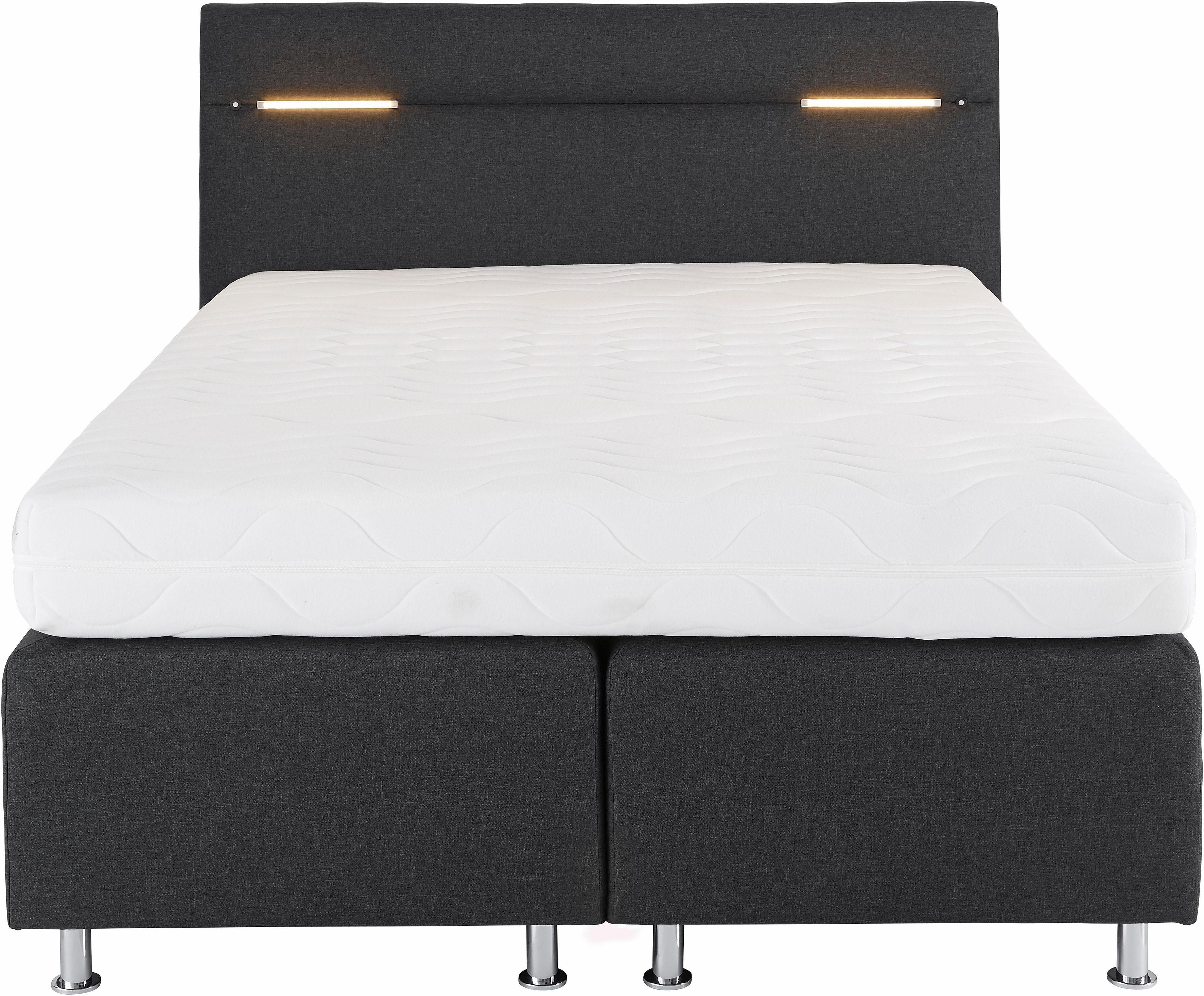 Westfalia Polsterbetten Boxspring naar keuze met ledverlichting