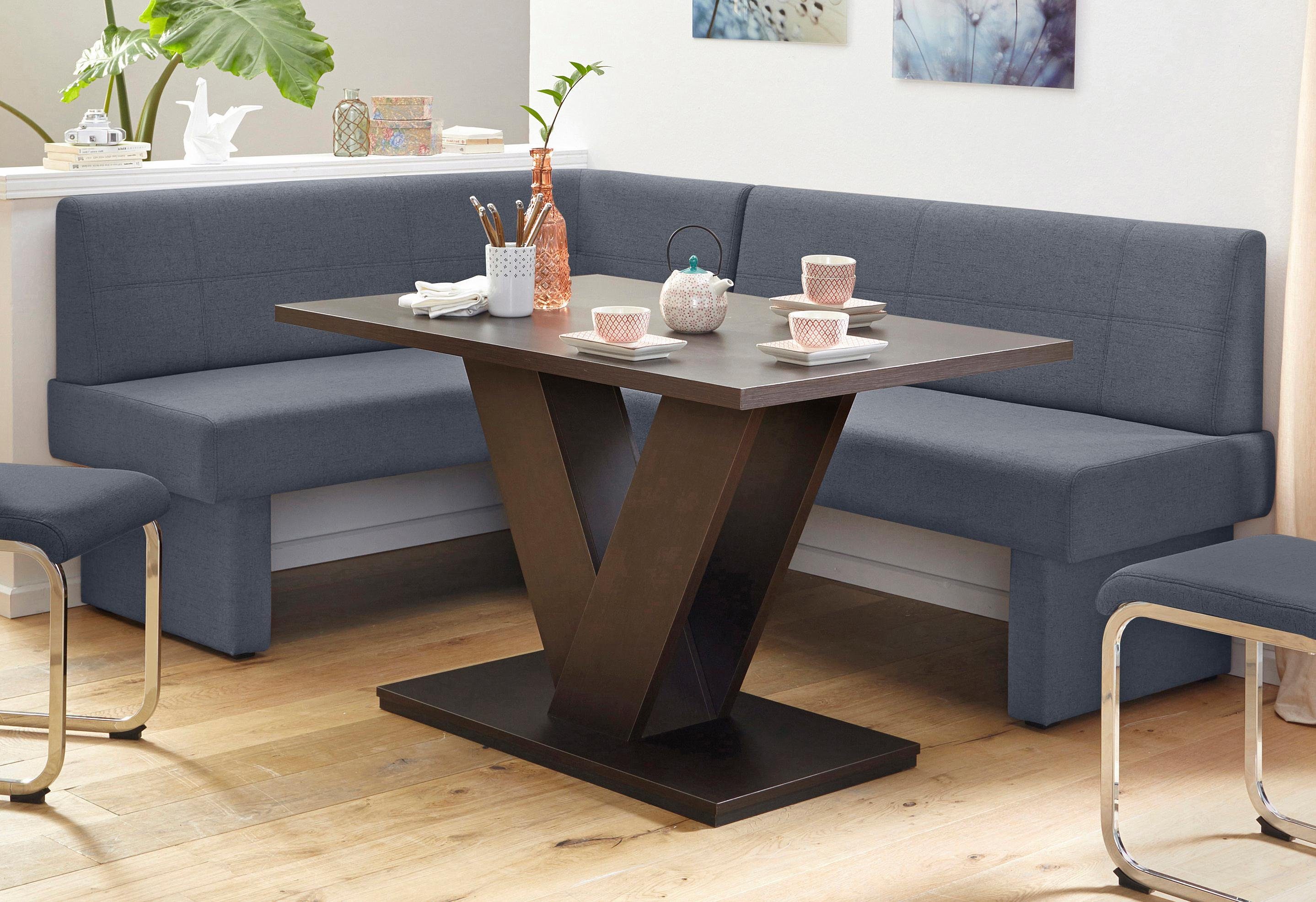 Home affaire Hoekbank grijs, hoekbanken