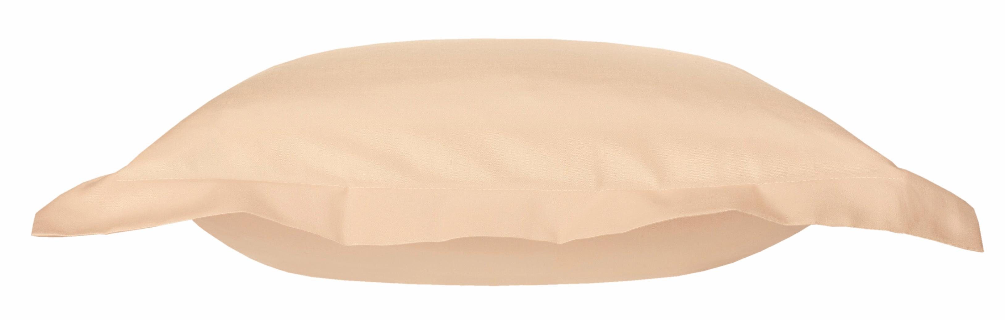 Curt Bauer Beddengoed Uni-mako-satijnen overtrekset, Öko-TEX® en Made in Green gecertificeerd