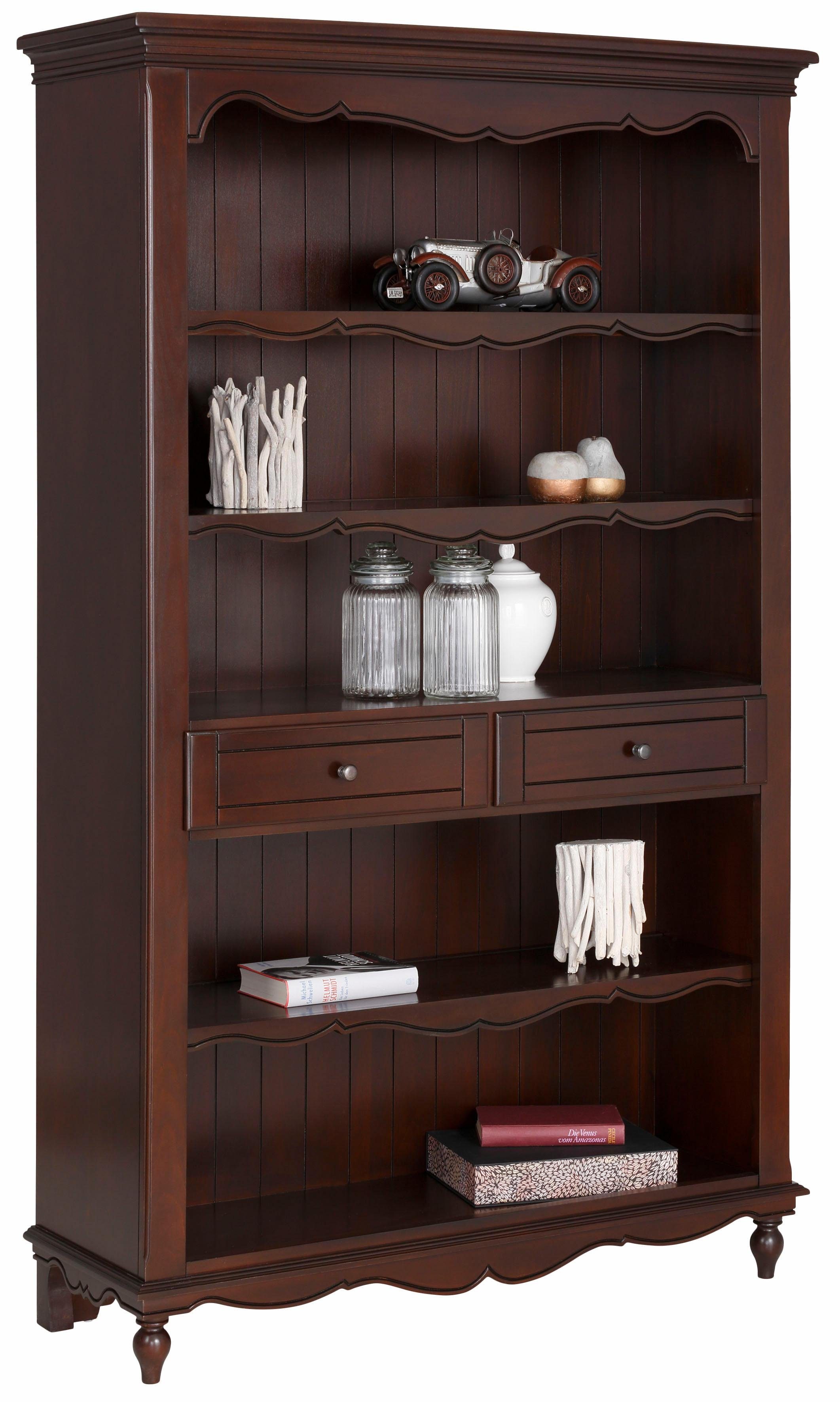 Home affaire Rek Katarina met mooie planken, sierlijsten en achterwand-look, breedte 113 cm
