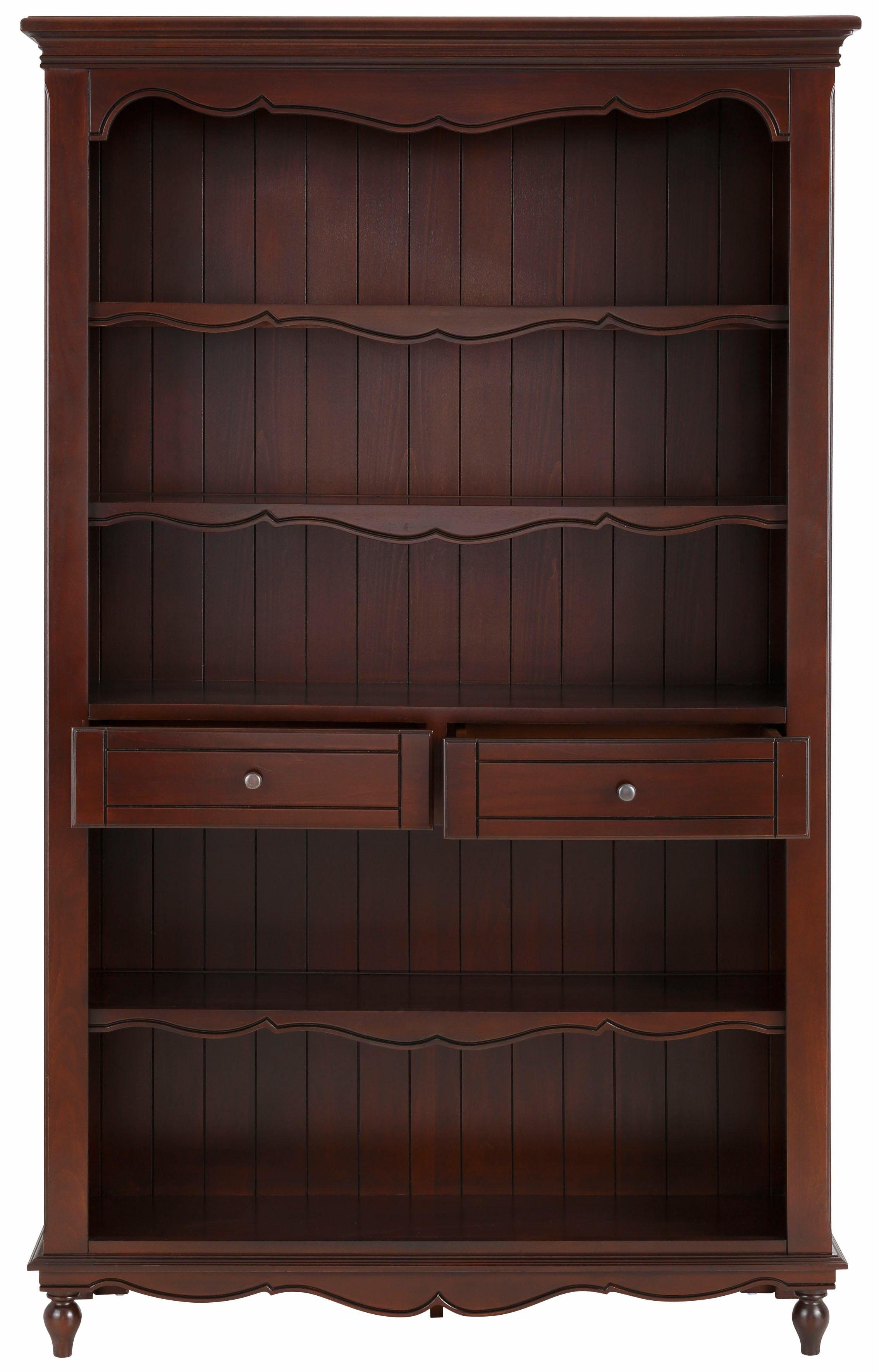 Home affaire Rek Katarina met mooie planken, sierlijsten en achterwand-look, breedte 113 cm