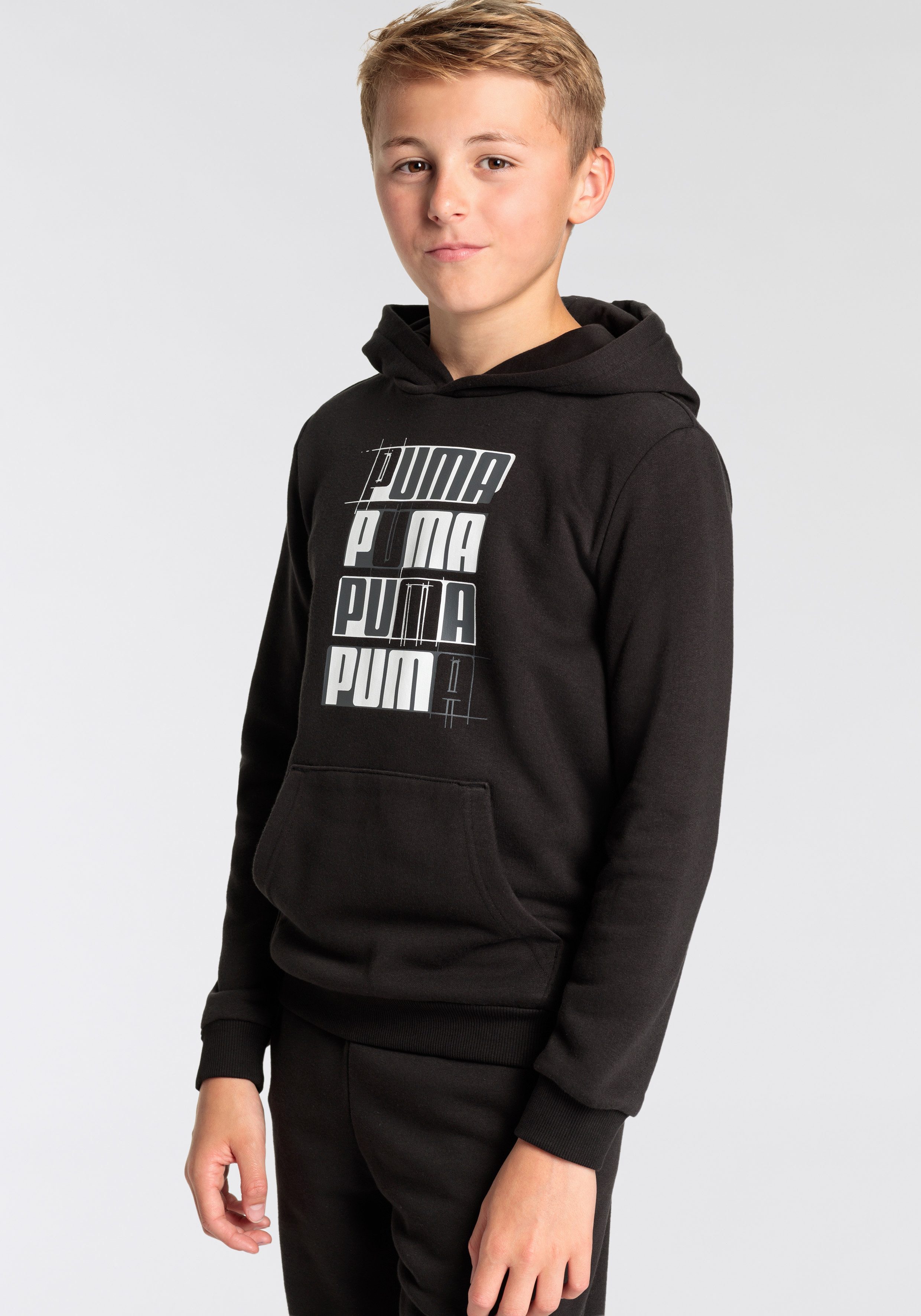 PUMA Hoodie ESS+ LOGO LAB HOODIE TR B (1-delig)