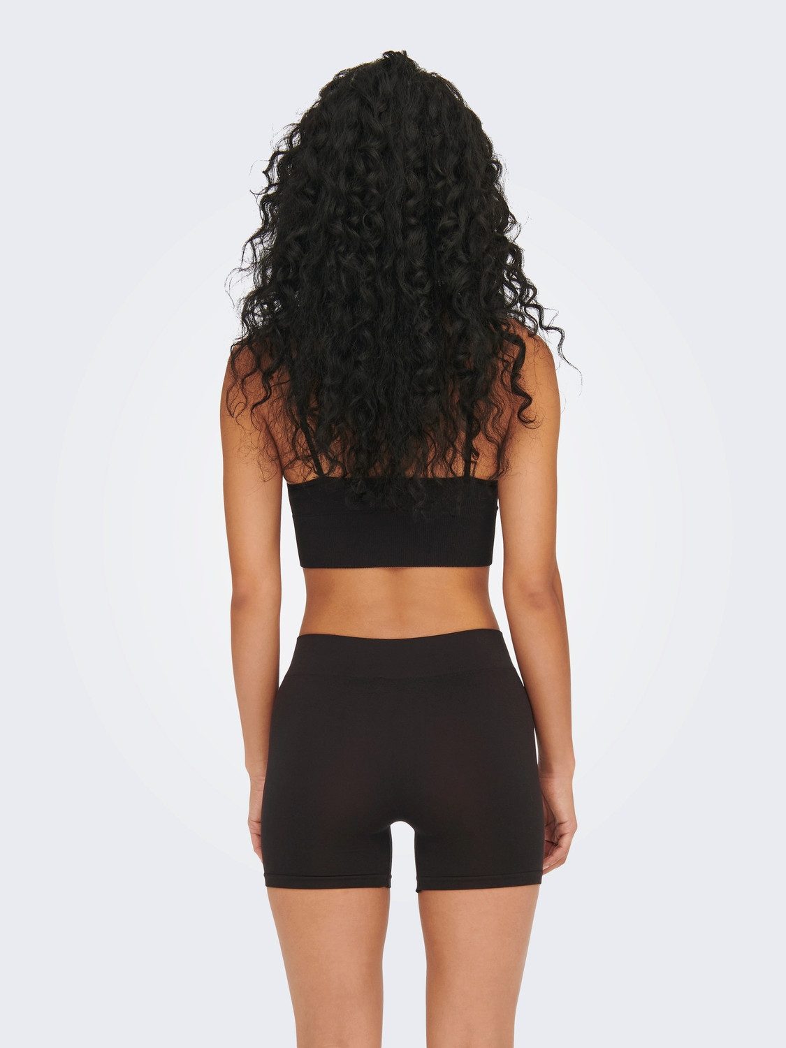 Only Hotpants ONLVICKY S-LESS MINI SHORTS 2-PACK (set 2-delig)