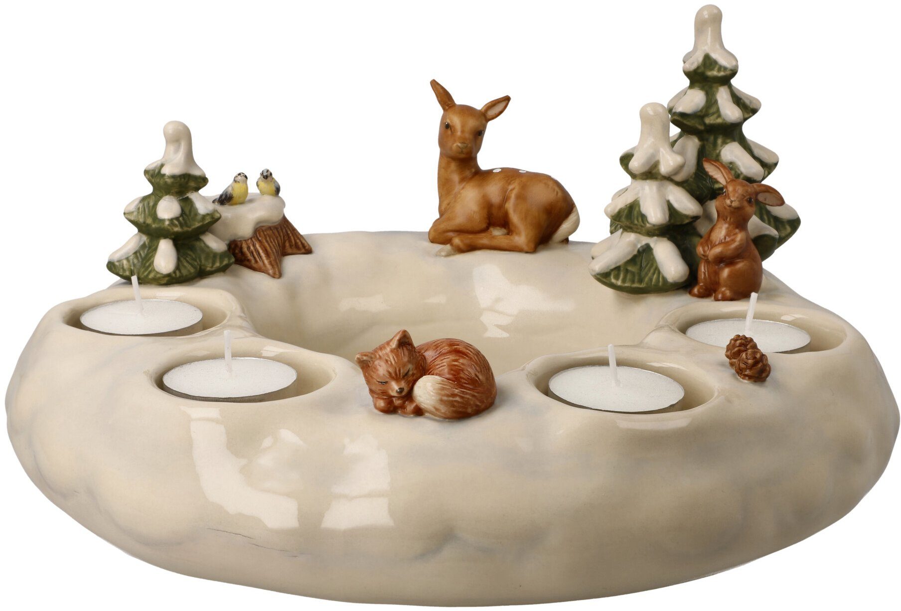 Goebel Adventsverlichting Winters bos, kerstversiering