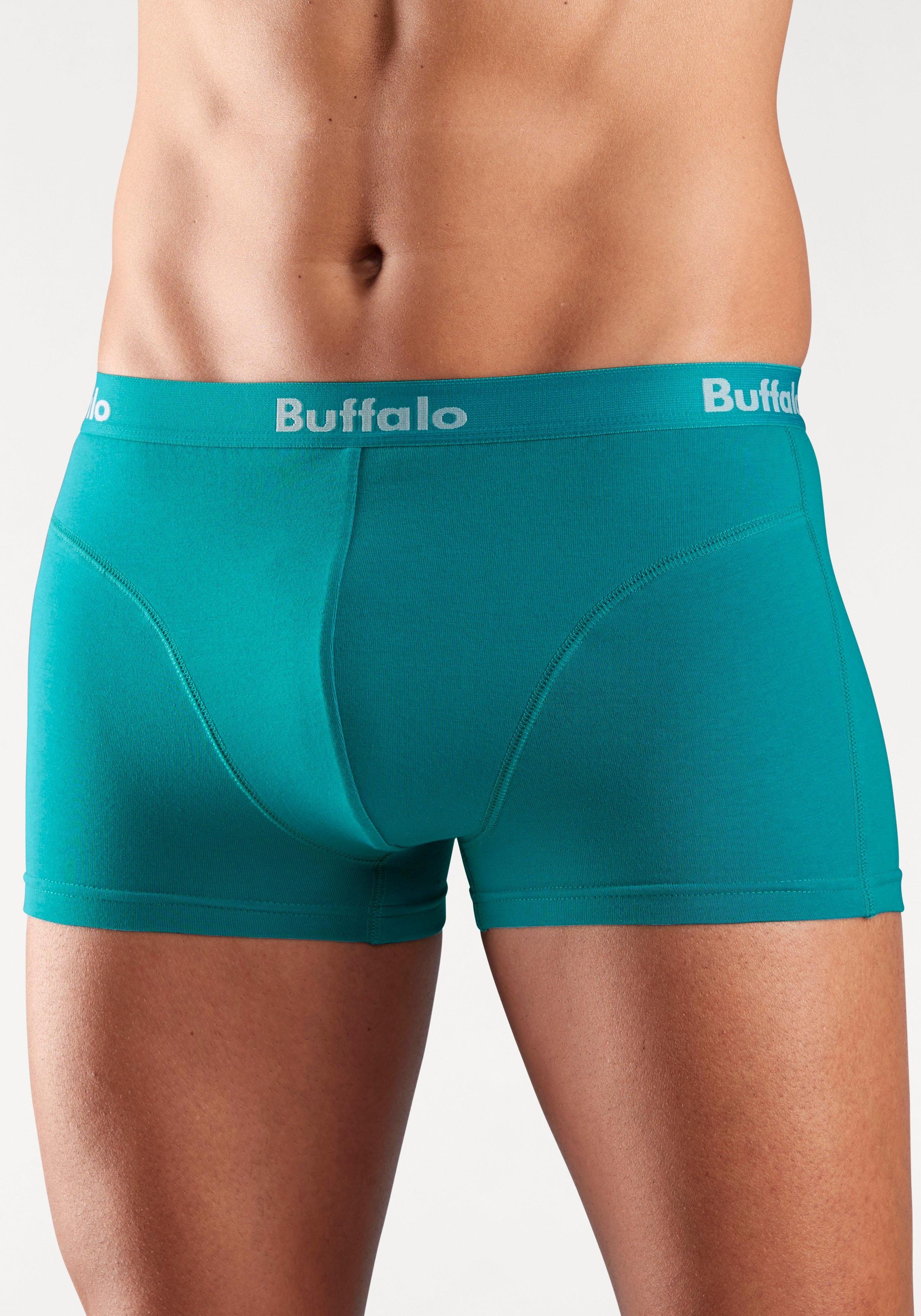 Buffalo Hipster strak zittende boxershorts van katoenmix (set, 3 stuks)
