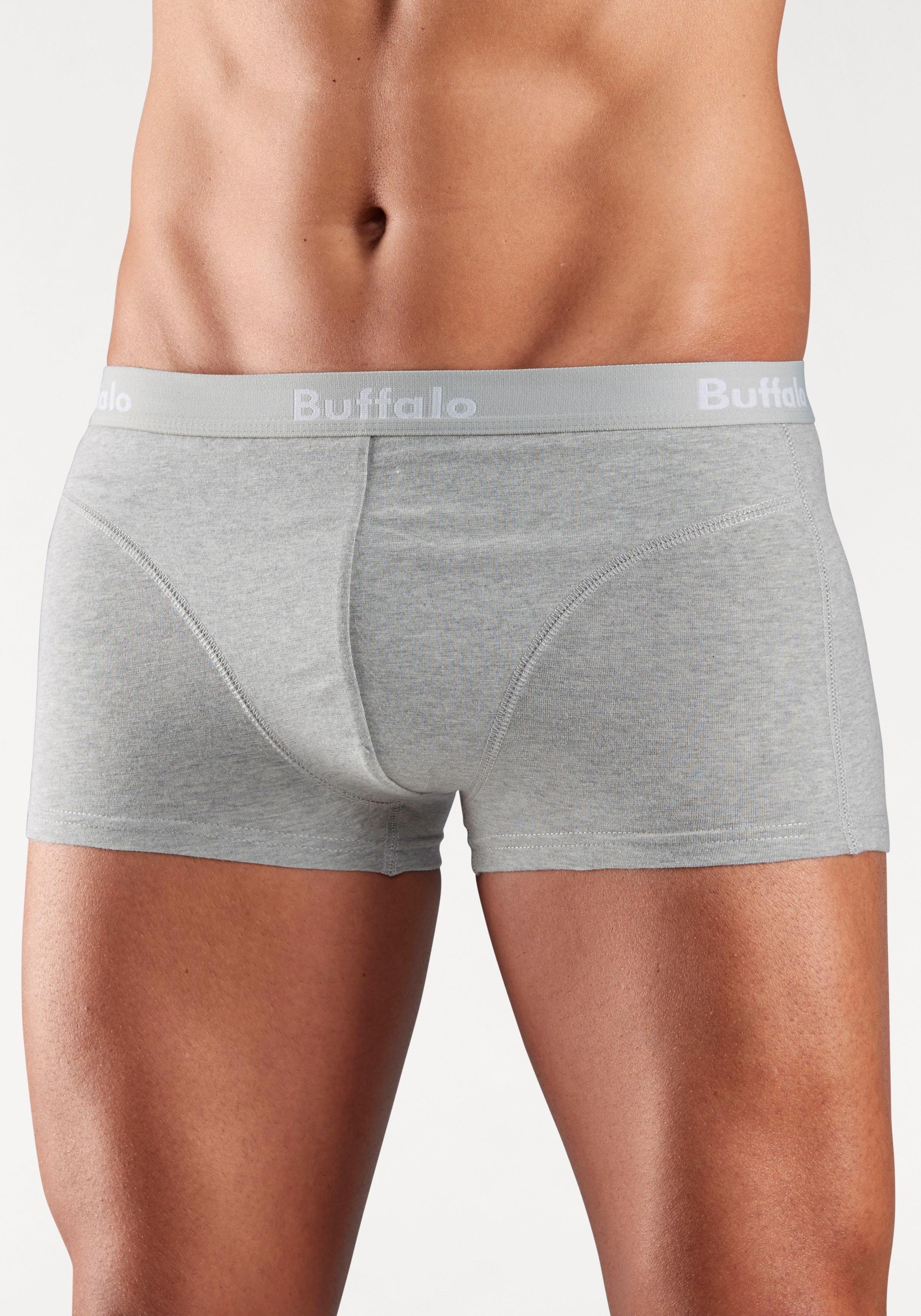 Buffalo Hipster strak zittende boxershorts van katoenmix (set, 3 stuks)
