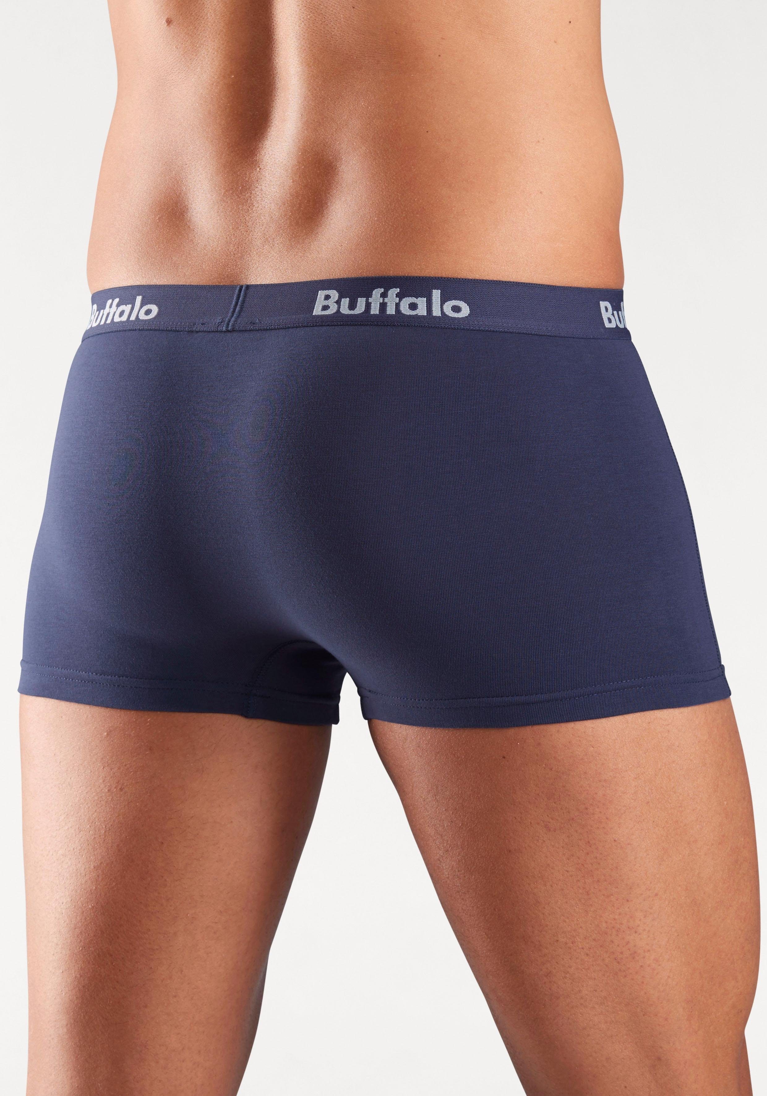 Buffalo Hipster strak zittende boxershorts van katoenmix (set, 3 stuks)