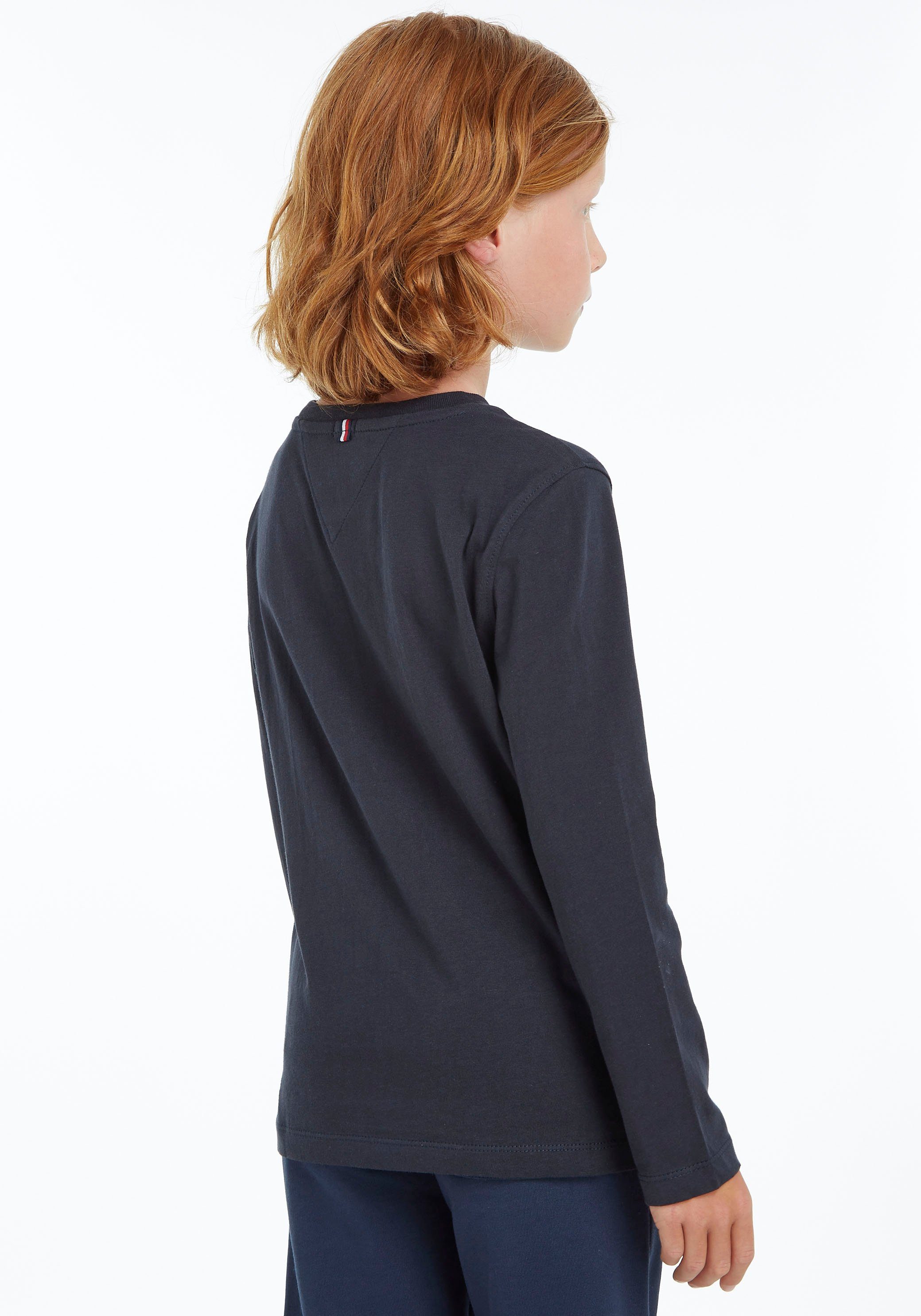 Tommy Hilfiger Shirt met lange mouwen BOYS BASIC CN KNIT L/S