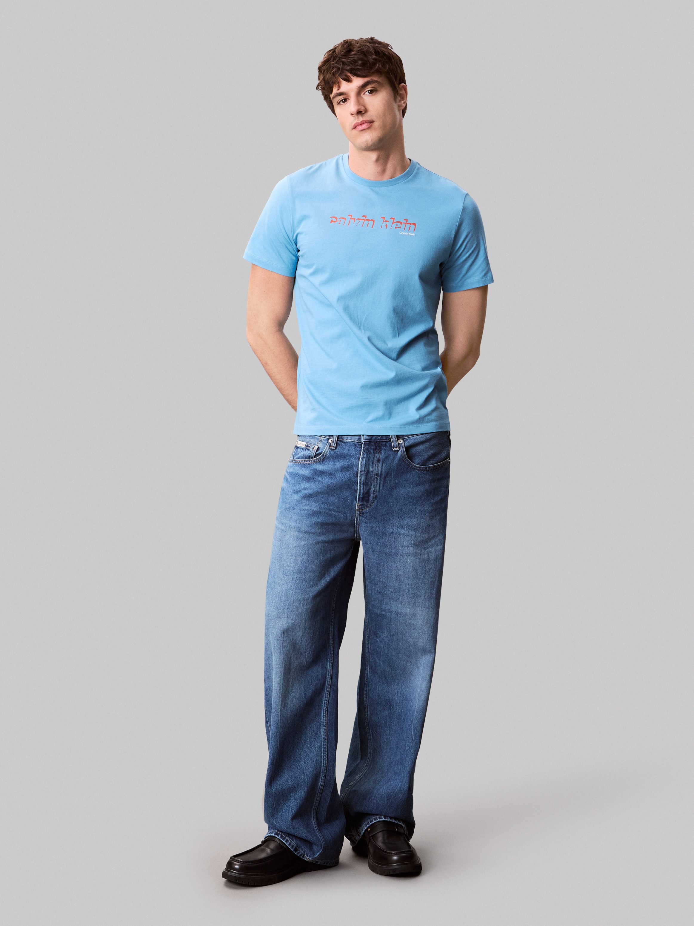 Calvin Klein T-shirt SS 30s E CLVN LN 3D