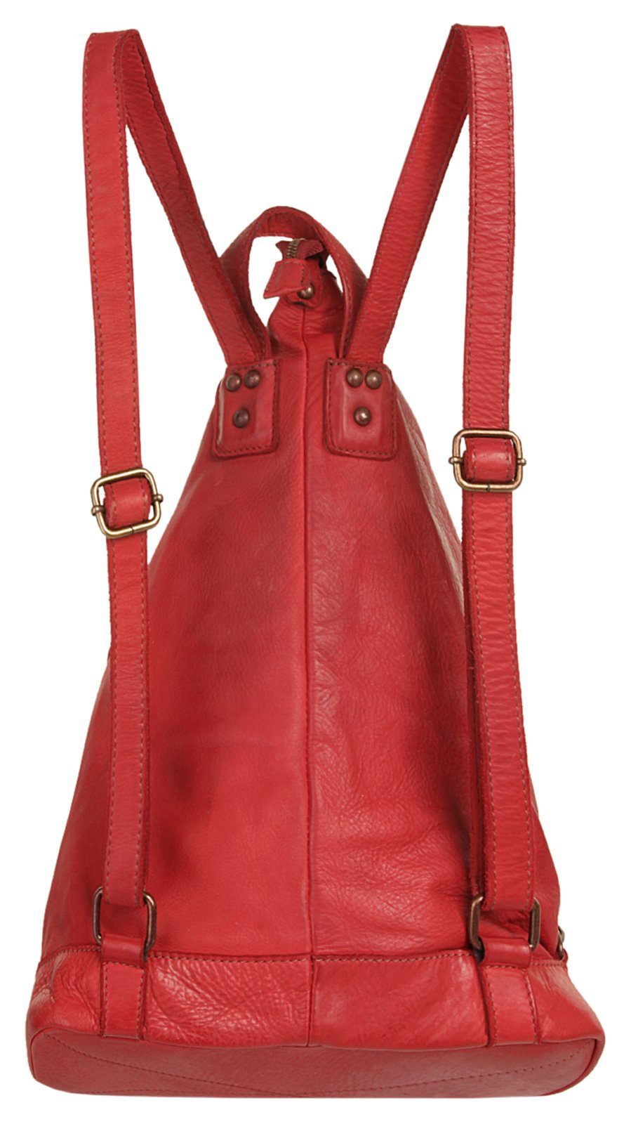 Samantha Look Rugzak echt leer, made in italy