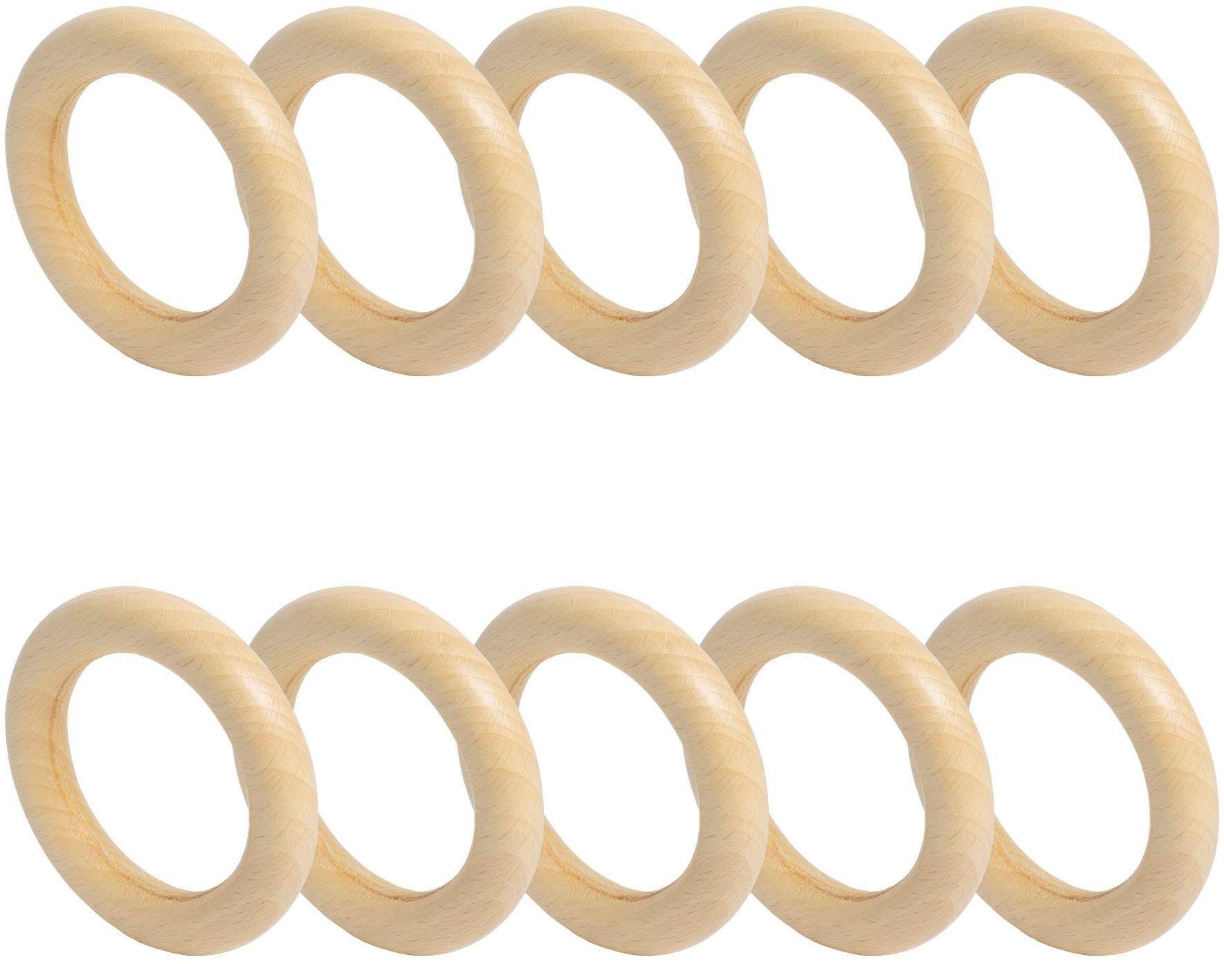 Liedeco Gordijnring voor gordijnroeden ø 28 mm (set, 10 stuks)