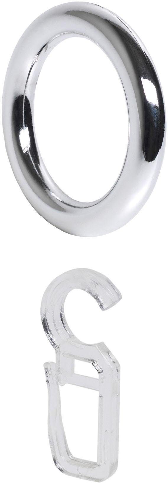Liedeco Gordijnring voor gordijnroeden ø 28 mm (set, 10 stuks)