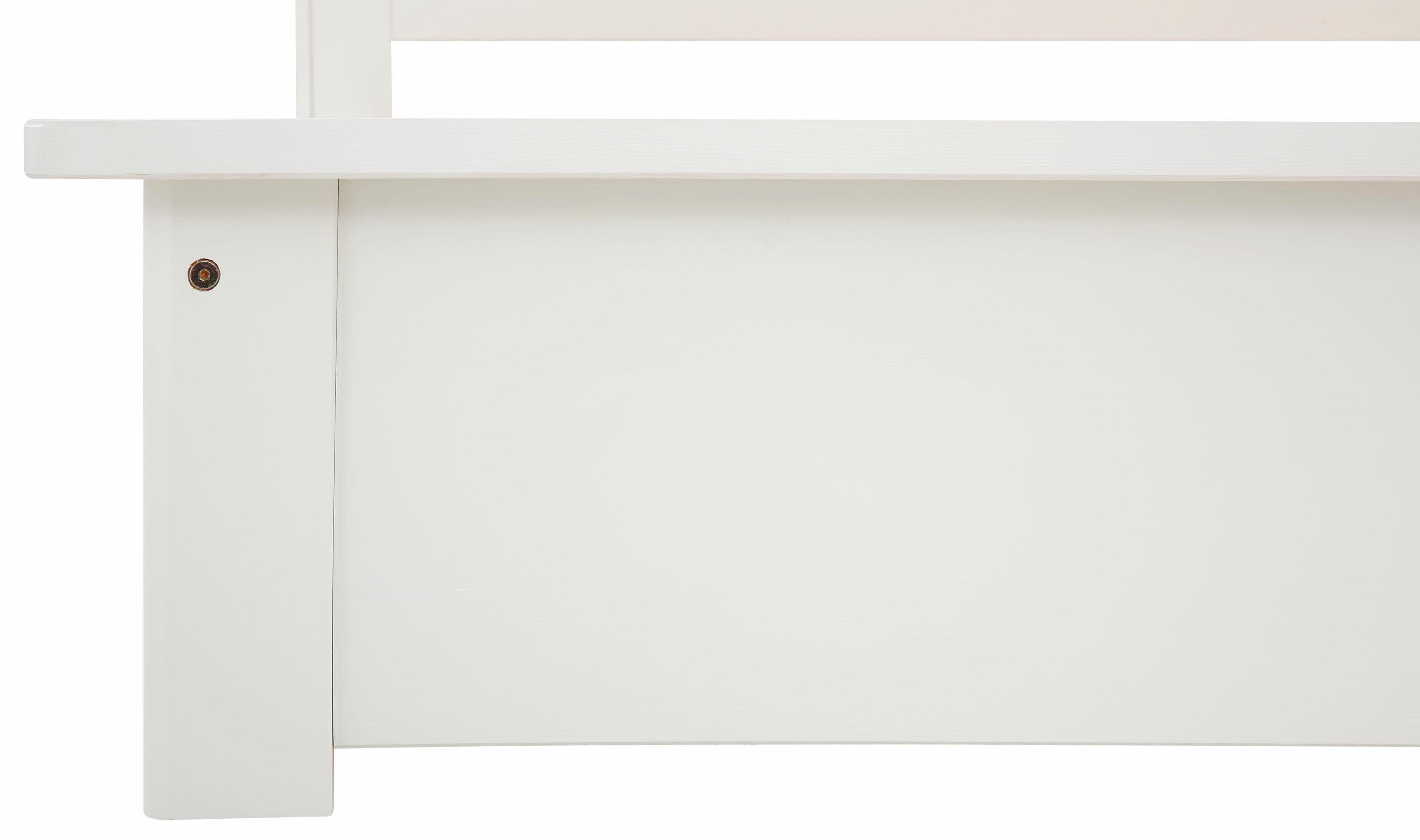 Home affaire Massief houten ledikant "KERO" BESTSELLER! Opbergruimte in het hoofdeinde gecertificeerd massief hout (grenen), optioneel met lade
