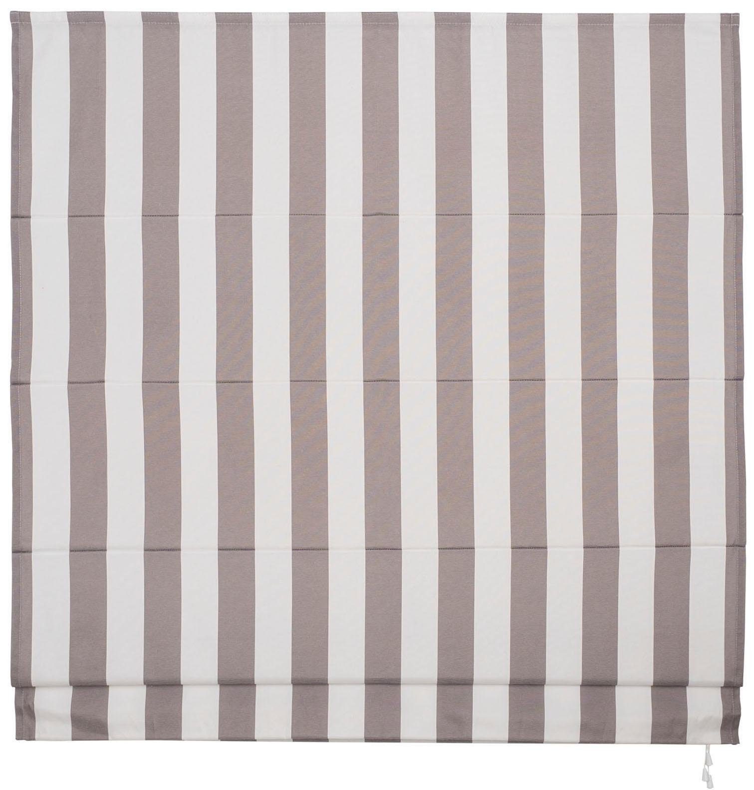 Liedeco Romeins rolgordijn (1 stuk) vouwgordijnen & jaloezieën maat 60 cm x 190 cm bruin
