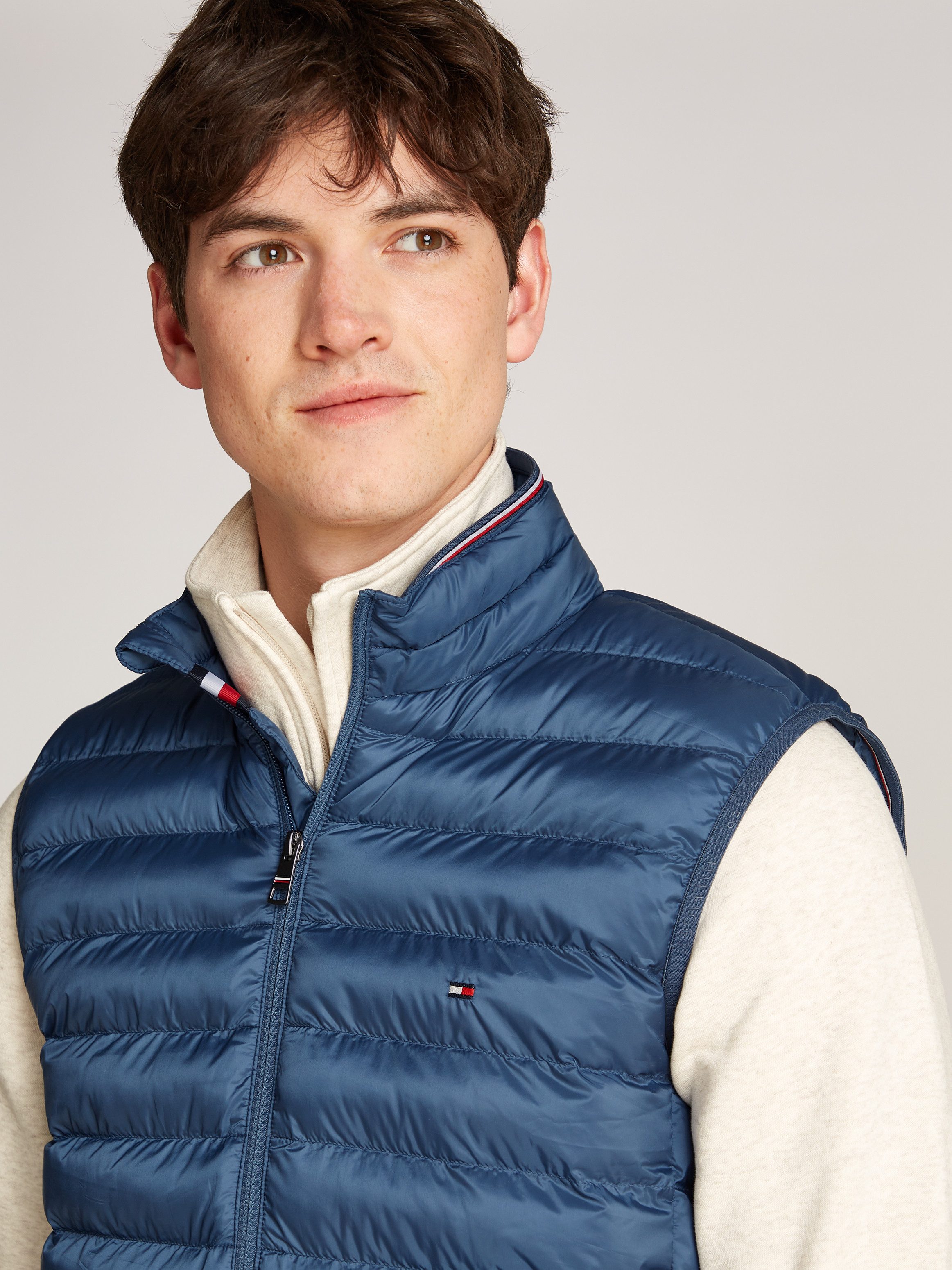 Tommy Hilfiger Bodywarmer PACKABLE RECYCLED VEST met logoborduursel