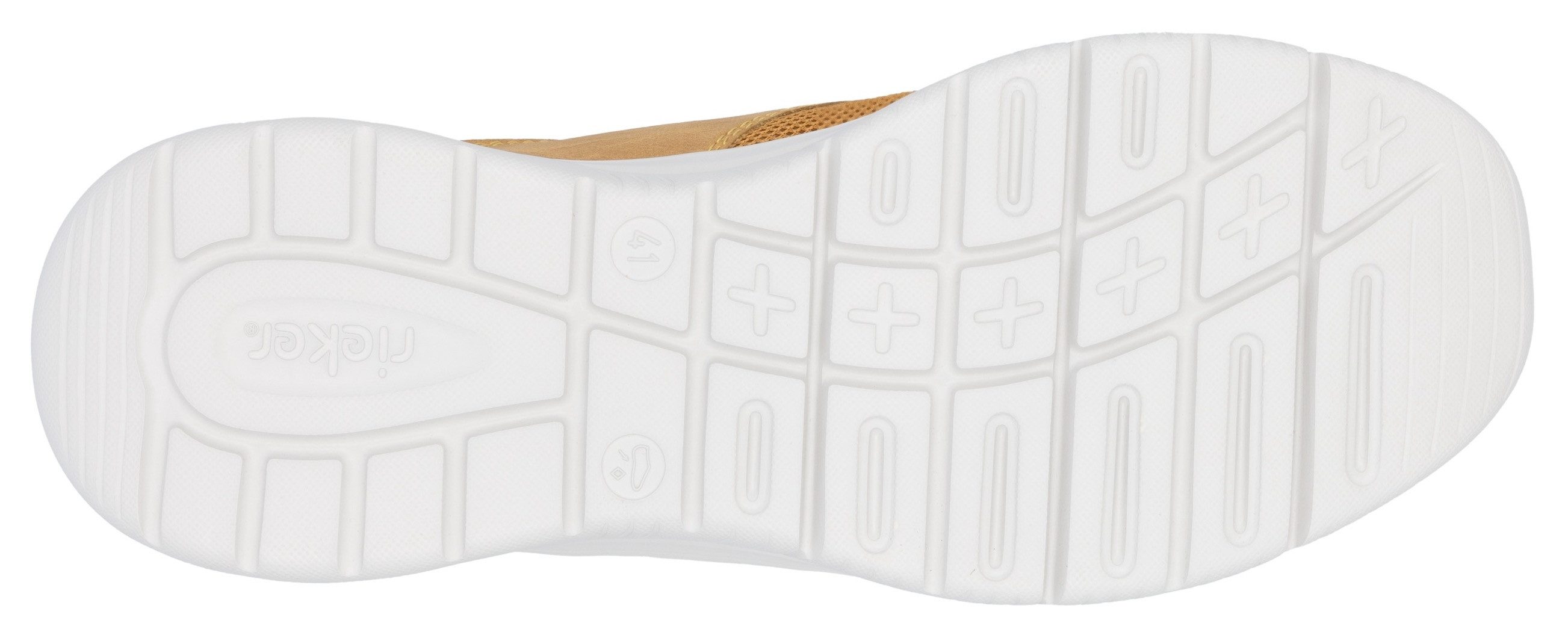 Rieker Slip-on sneakers , instapschoen, lage schoen, vrijetijdsschoen met rieker lite-zool