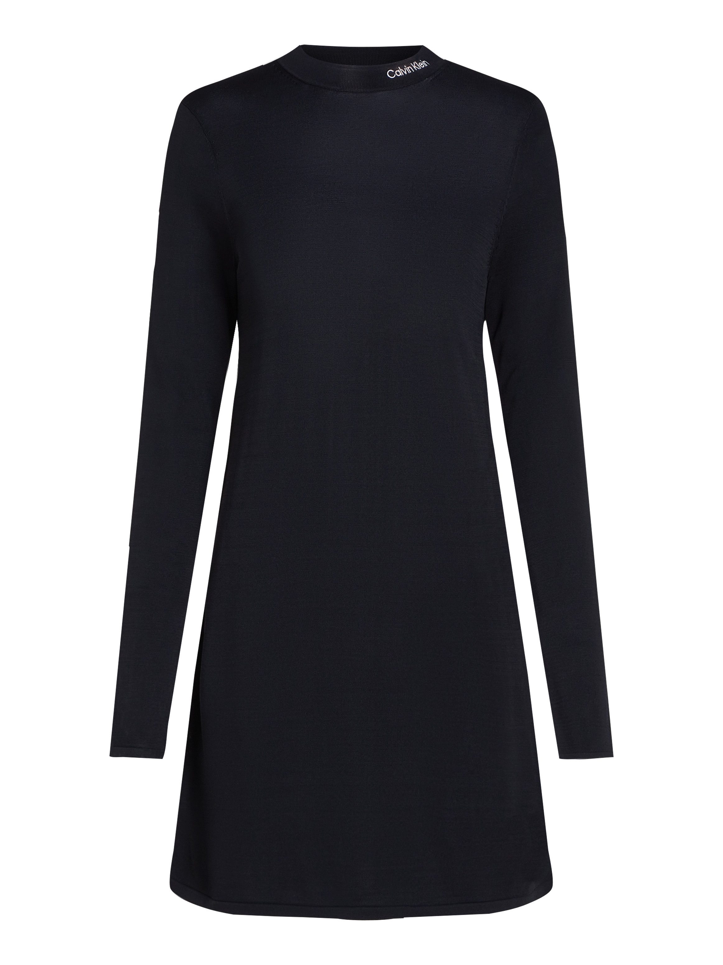 Calvin Klein Maxi-jurk SMOOTH YARN SWEATER DRESS