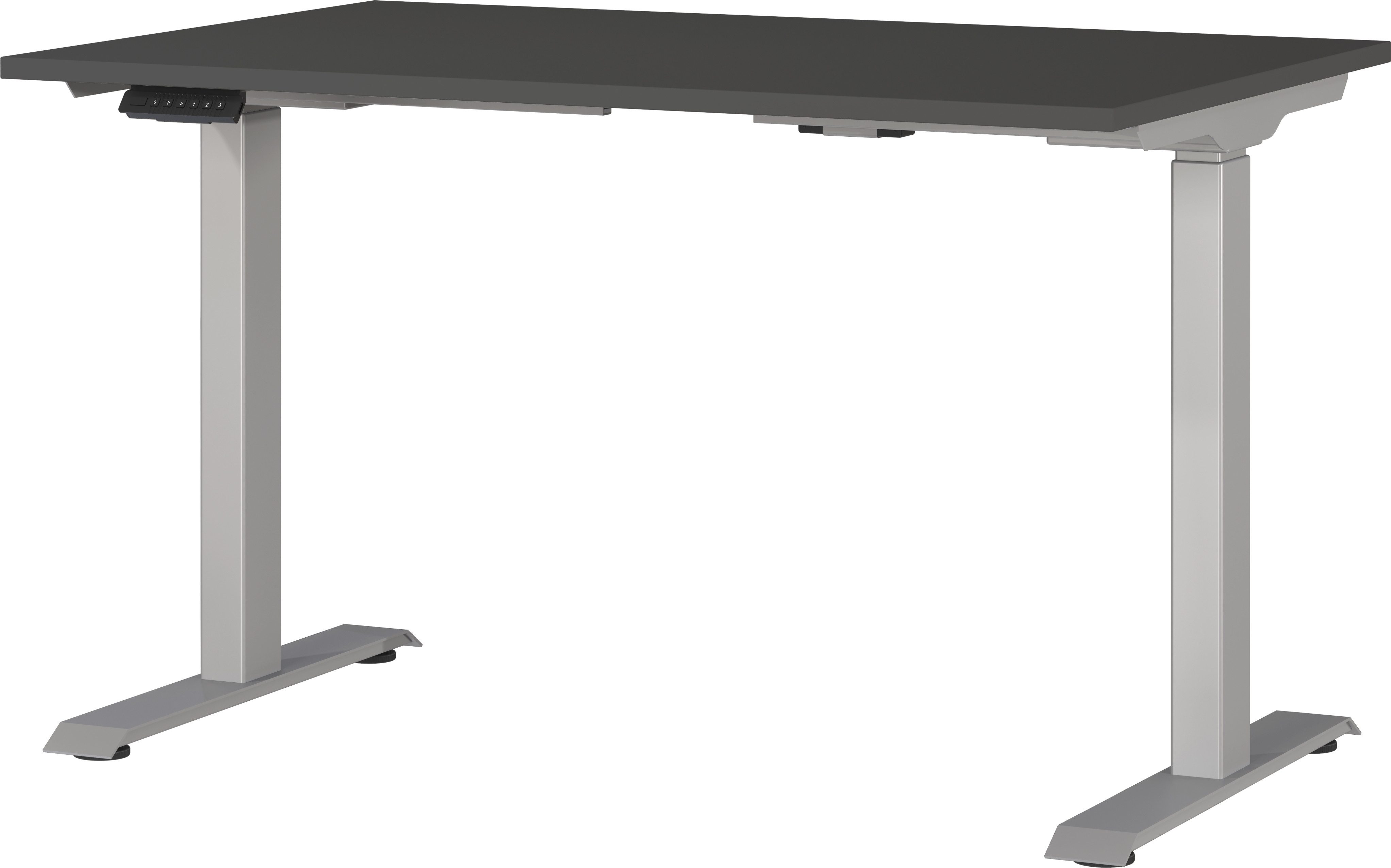 GERMANIA Bureau Jet, elektrisch in hoogte verstelbaar moderne kleurvariaties, breedte 120/140/160/180 cm, made in germany