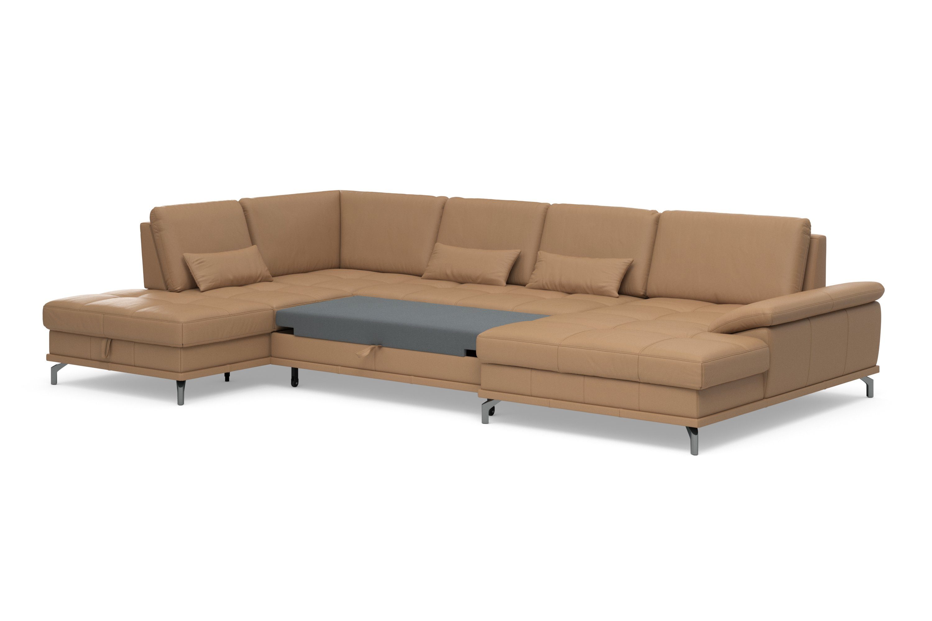 Places of Style Zithoek Costello U-vorm, met zitdiepteverstelling, armleuningverstelling en