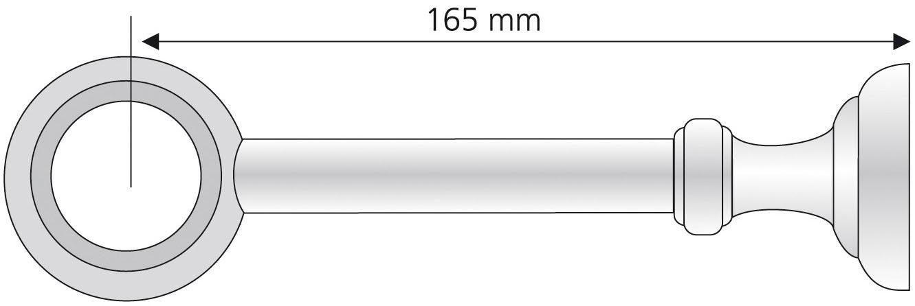 Liedeco Bandjes Thüringen voor gordijnroeden ø 28 mm (1 stuk)