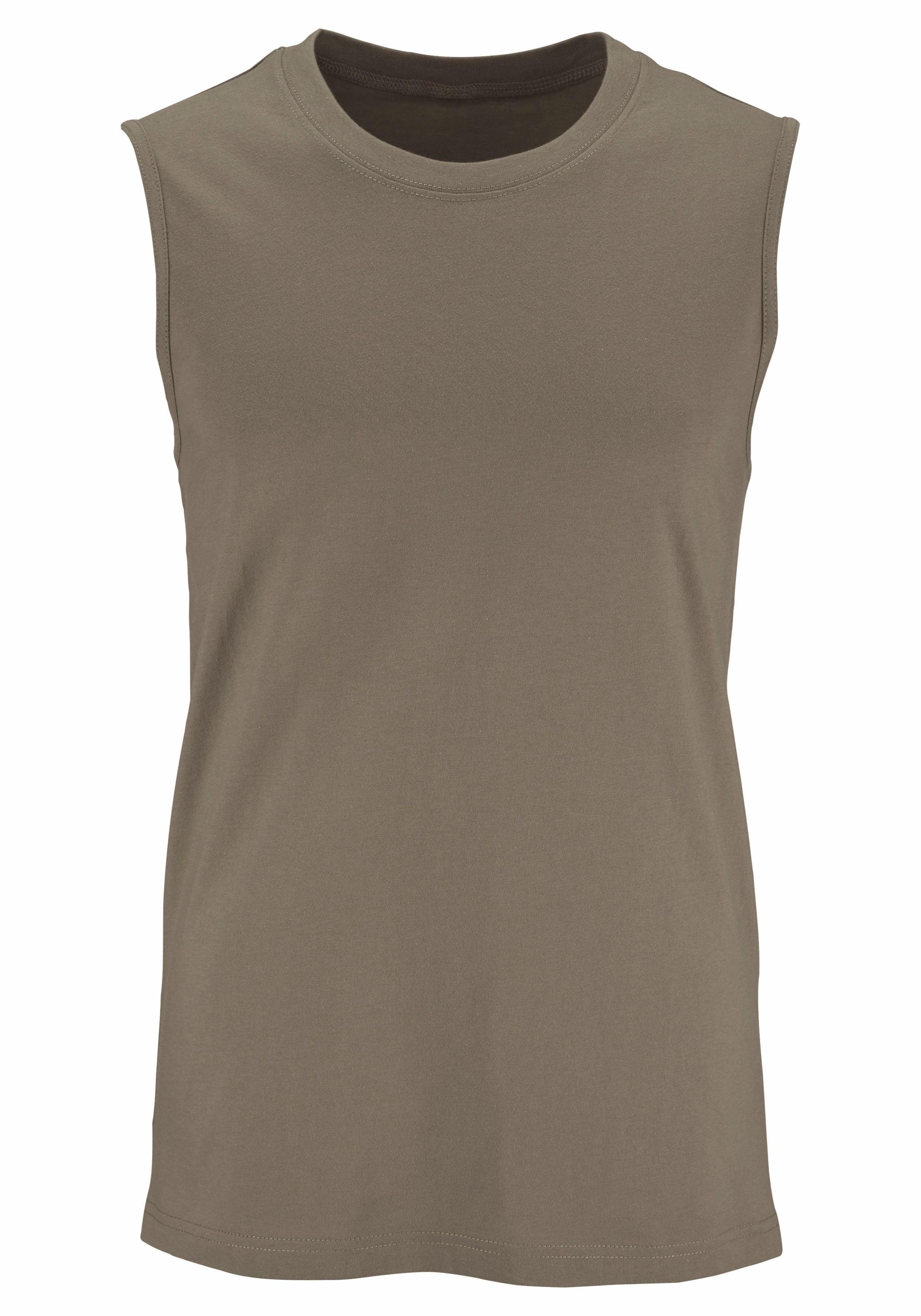 H.I.S Muscle-shirt met een ronde hals (set, 3-delig)