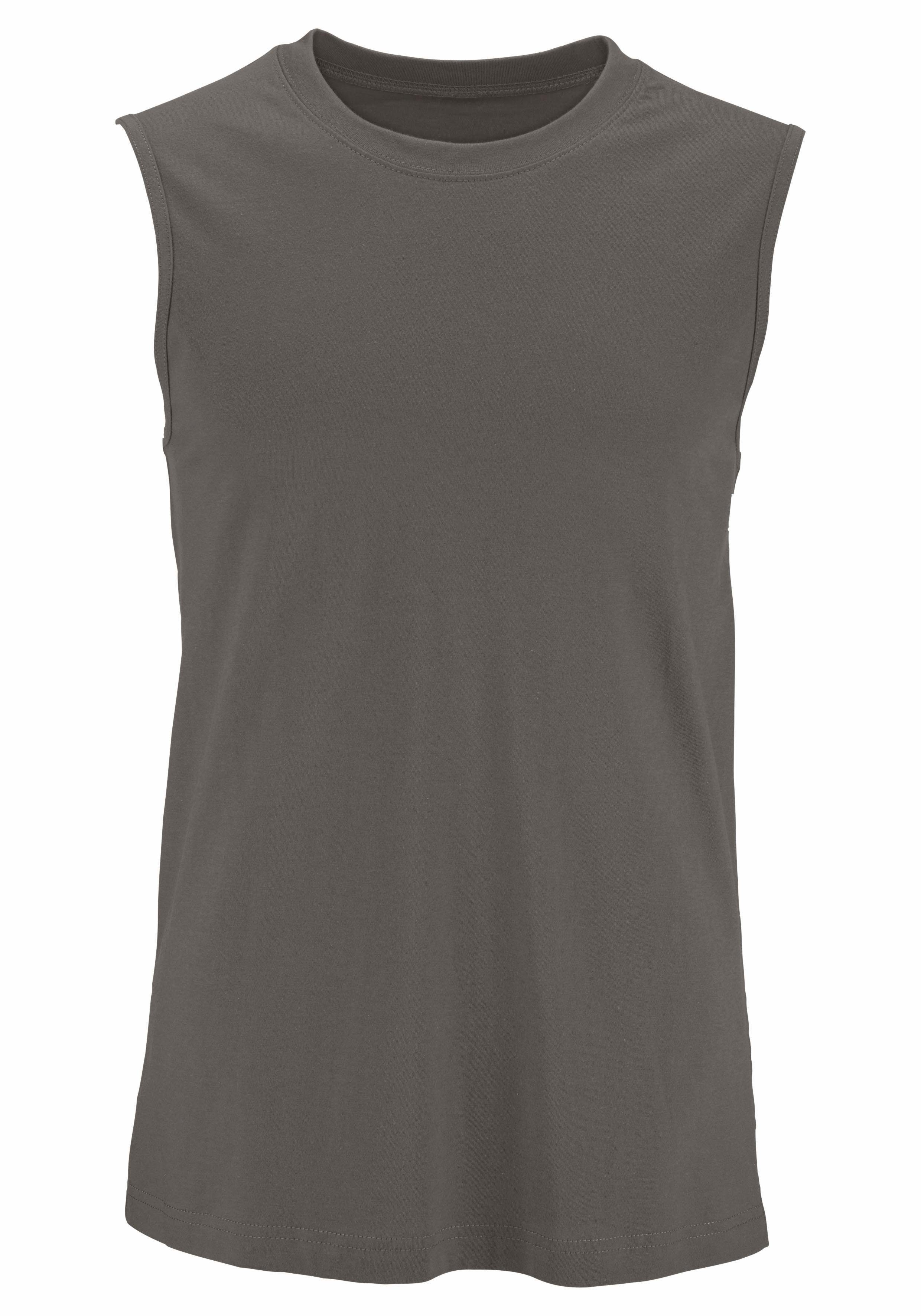 H.I.S Muscle-shirt met een ronde hals (set, 3-delig)