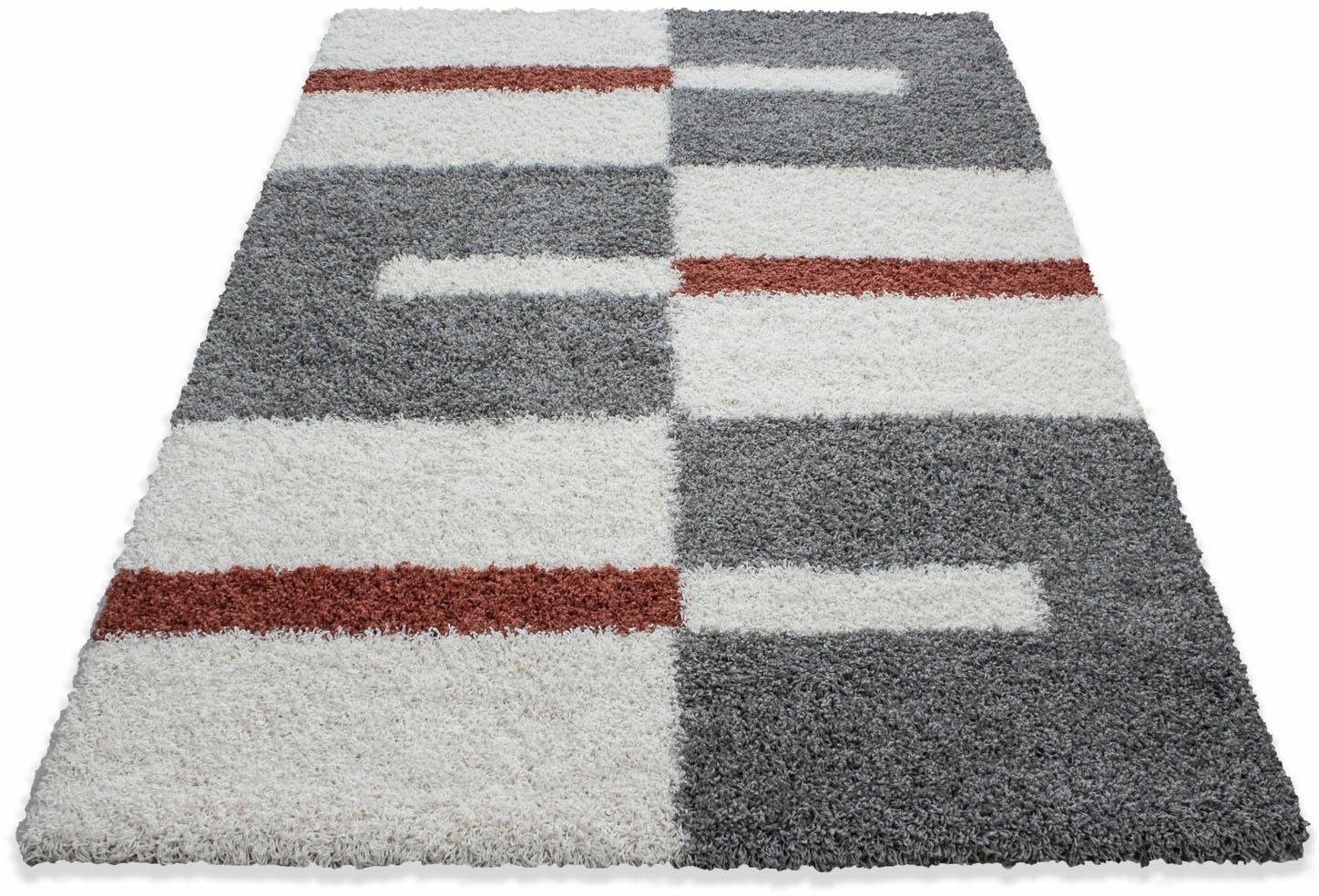 Ayyildiz Teppiche Hoogpolig vloerkleed Gala Shaggy 2505 moderne vloerkleden maat 280x370 cm bruin