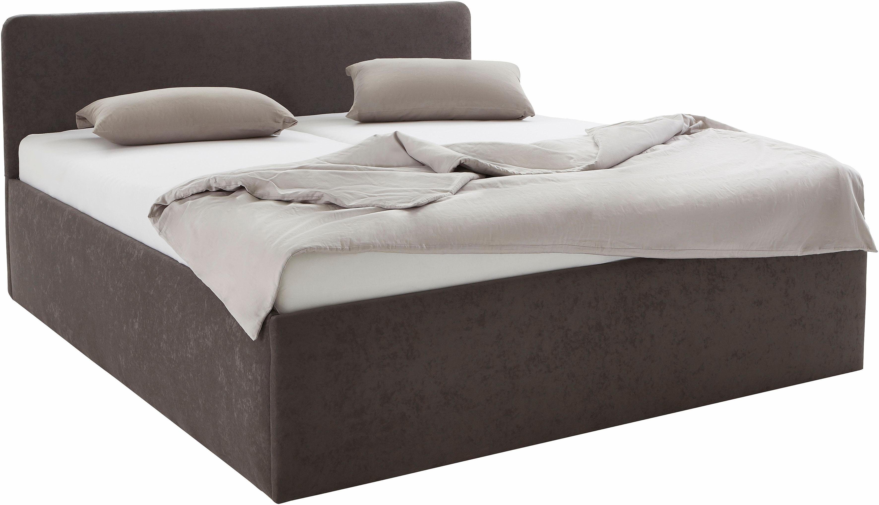 Westfalia Polsterbetten Gestoffeerd bed "Davos", OTTO's keuze! Topseller met bedkist bij uitvoering met matras bedden maat 205 cm x 210 cm x 34 cm