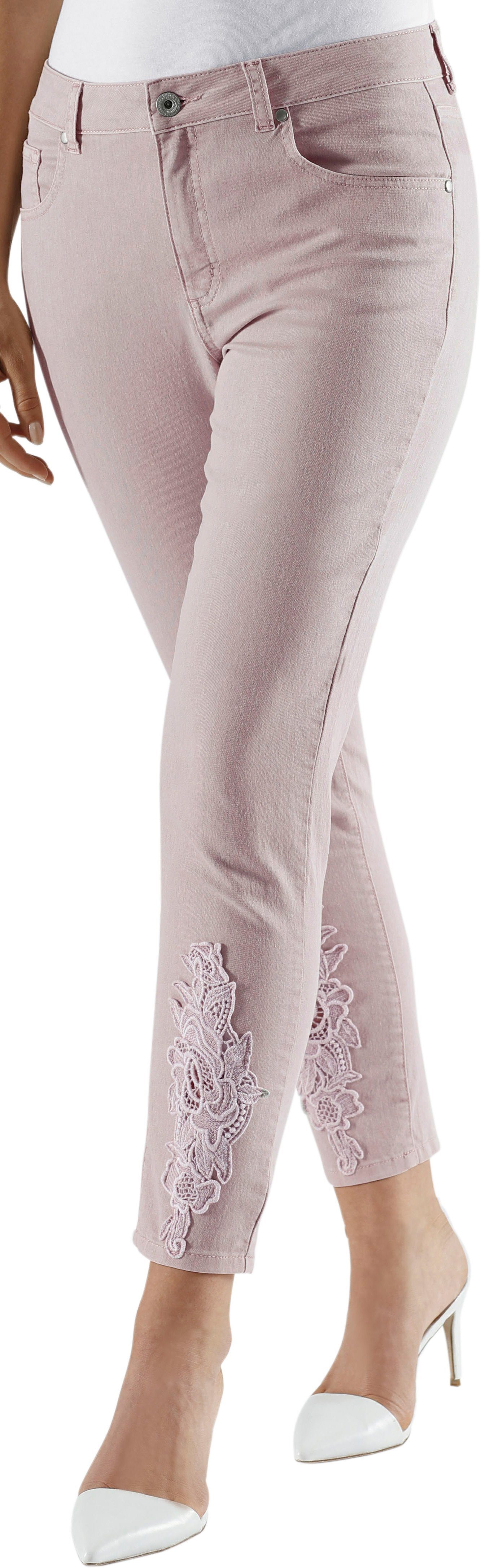 Fair Lady NU 15% KORTING: Fair Lady 7/8-broek in elastische jeanskwaliteit